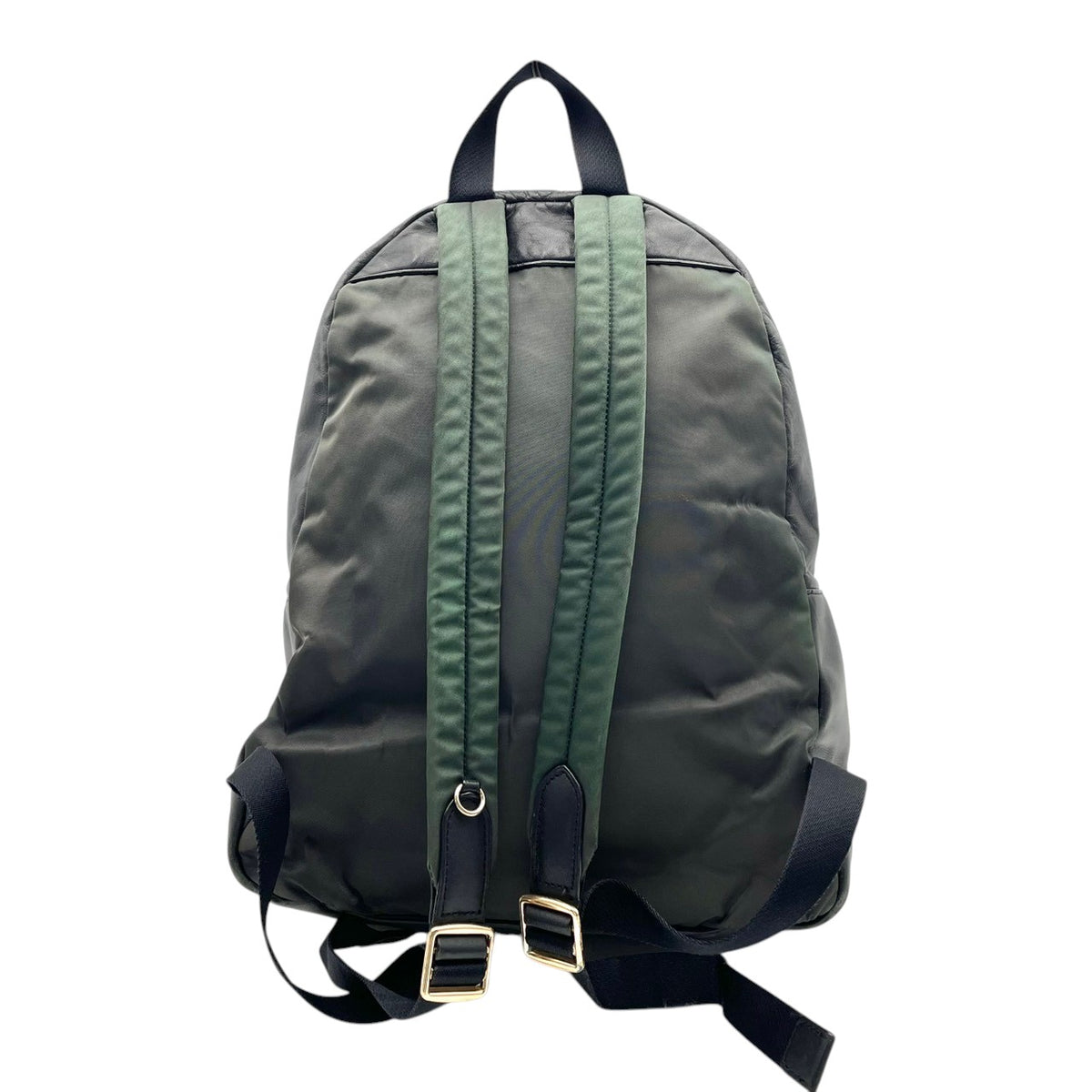 良品 COACH コーチ F58314 チャーリー バックパック シグネチャー リュック デイパック ブラウン ブラック PVC コーティングキャンバス レザー ゴールド金具 ロゴ 総柄 ファスナー レディース 通勤 通学 S22