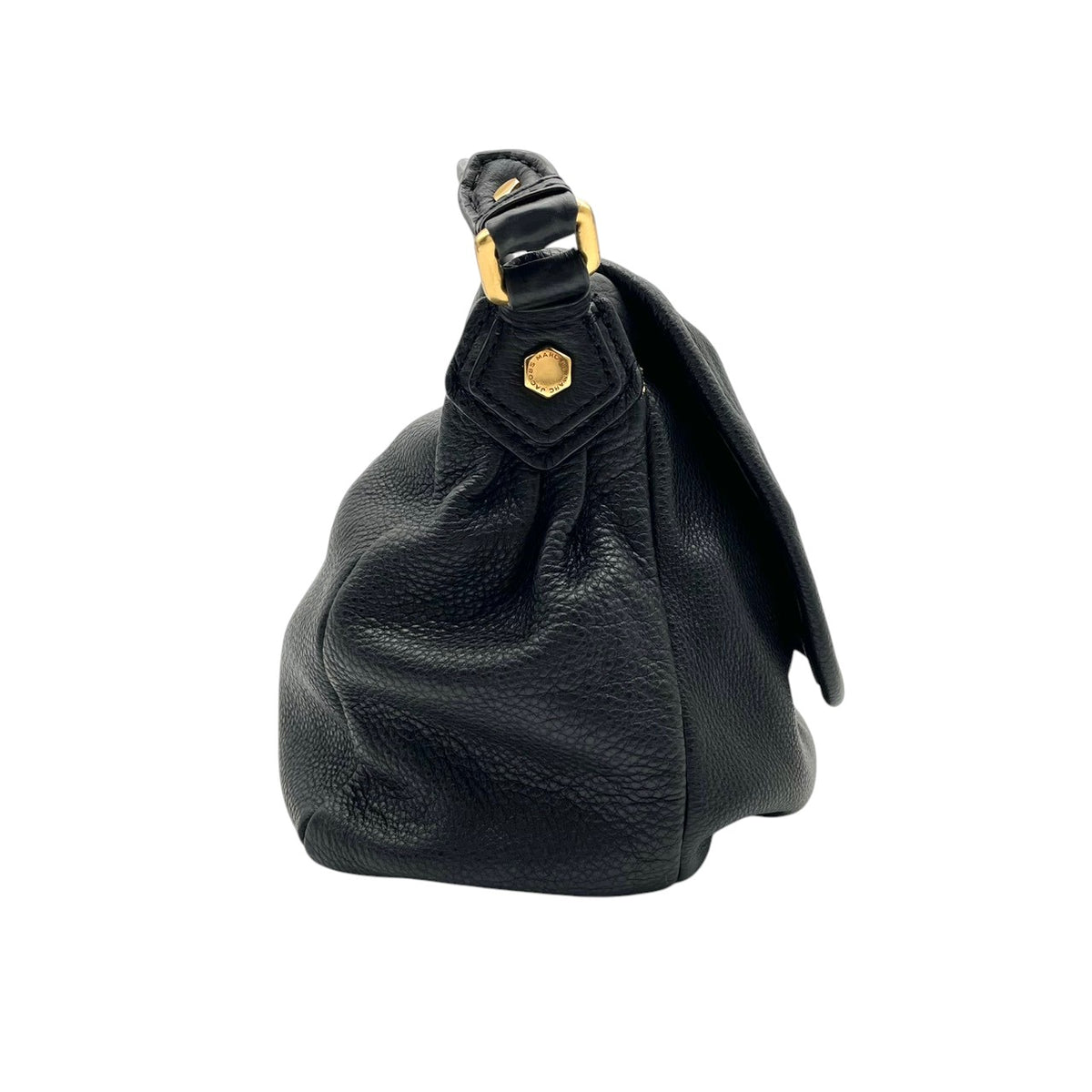 良品 MARC BY MARC JACOBS マークバイマークジェイコブス Y2K vintage Classic Q Lil Ukita リルウキタ 2way ショルダーバッグ 黒 レザー ハンドバッグ 斜め掛け レディース S22