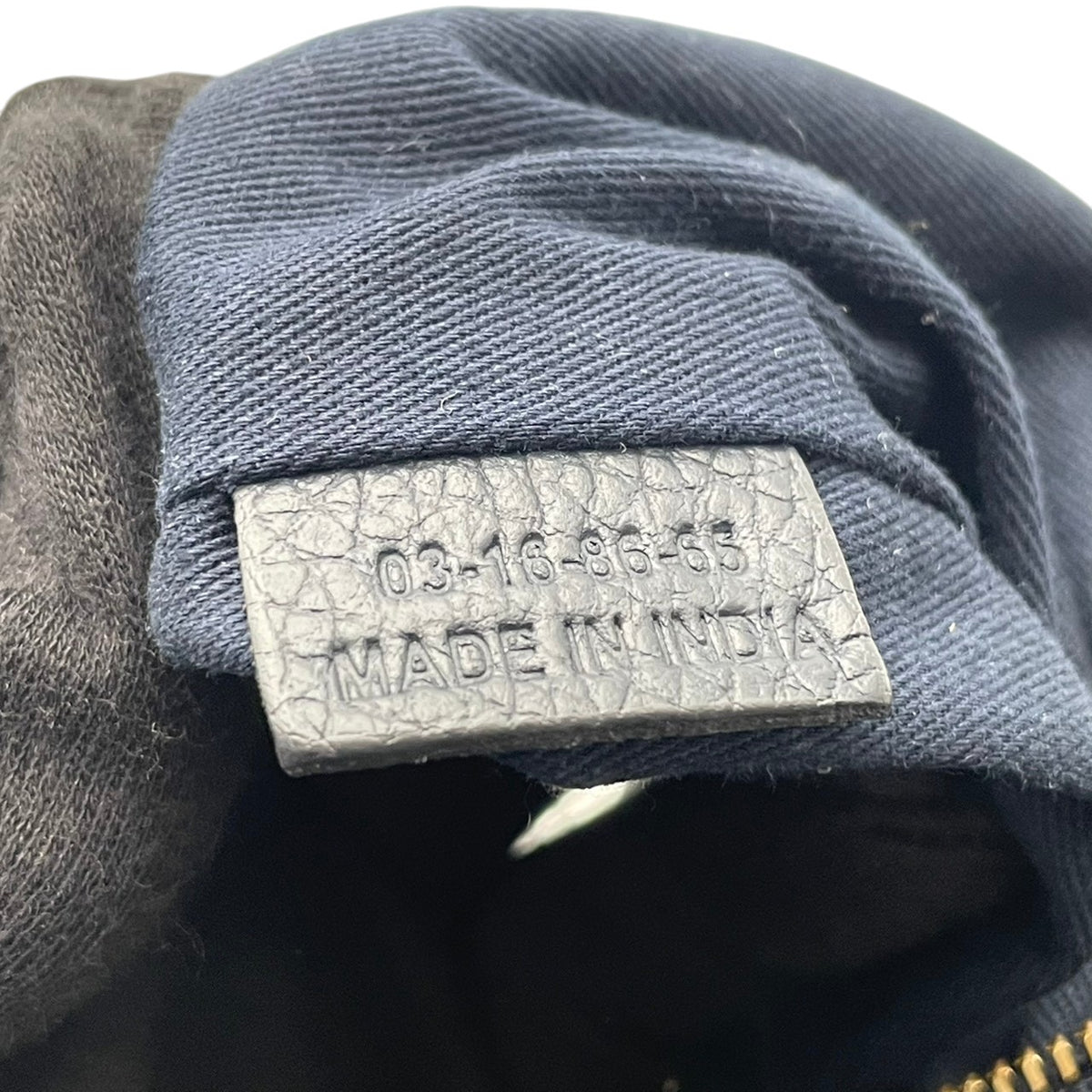 良品 SEE BY CHLOE シーバイクロエ KAY ケイ 2way ミニボストンバッグ ネイビー レザー ゴールド金具 ハンドバッグ ショルダーバッグ 斜め掛け ファスナー ロゴ 03-16-85-65 レディース S60 調節可