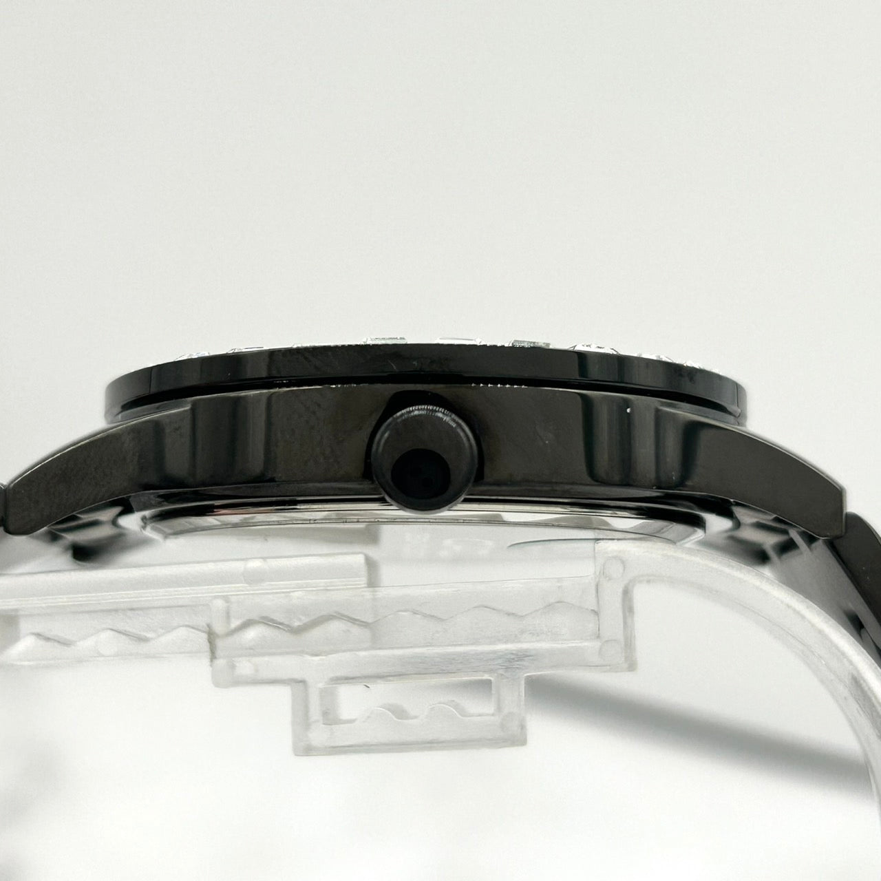 Authentic D.A.D DD2304 Men's Watch Quartz Wheel Design Crystal Black Luxury