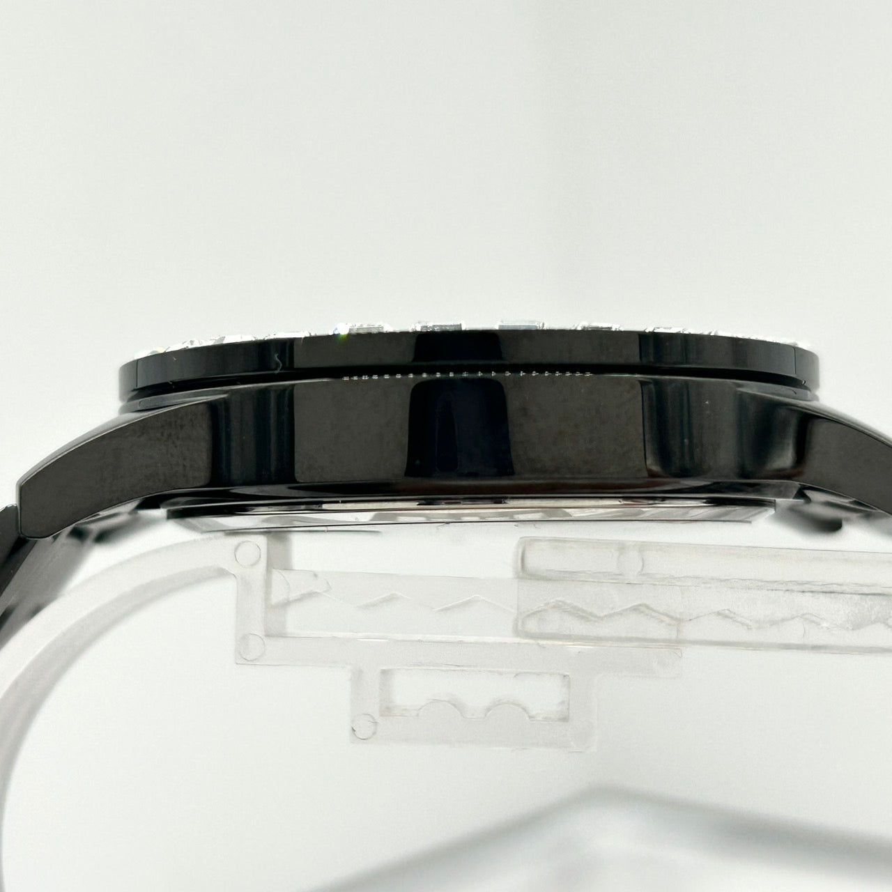 Authentic D.A.D DD2304 Men's Watch Quartz Wheel Design Crystal Black Luxury