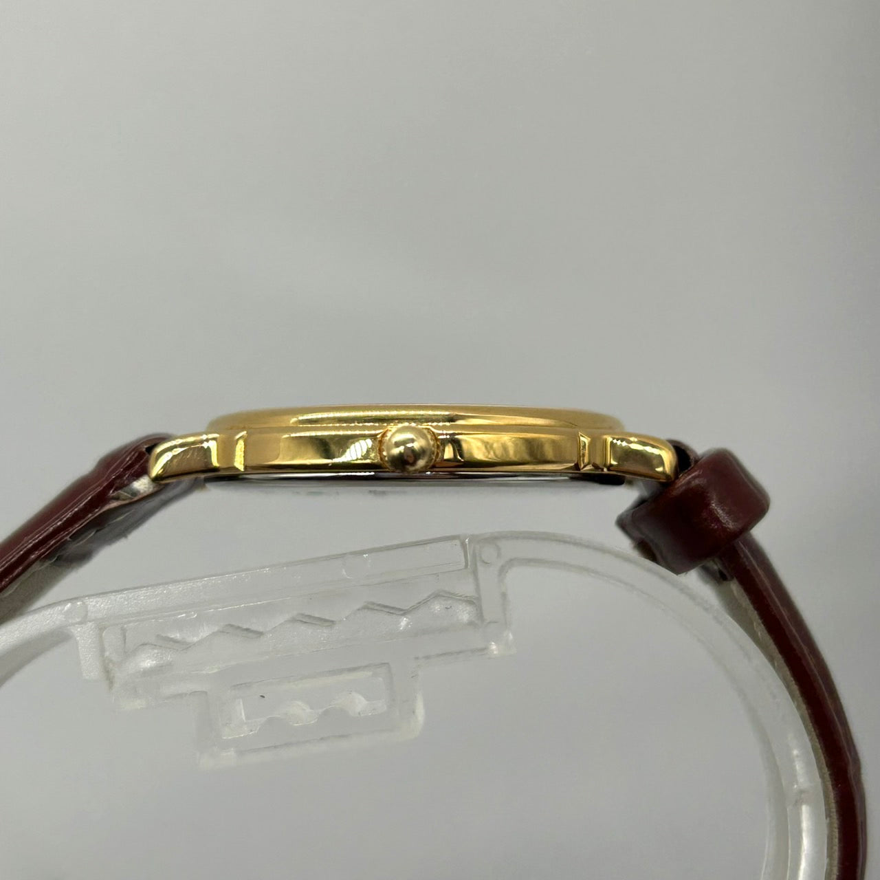 Authentic LONGINES La Grandes Classiques Ladies Watch Quartz Gold Dial New Belt