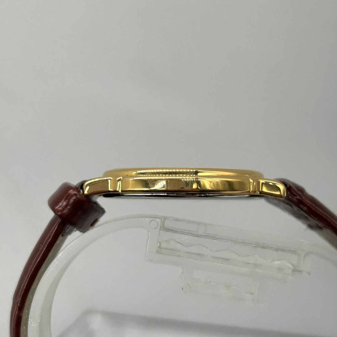 Authentic LONGINES La Grandes Classiques Ladies Watch Quartz Gold Dial New Belt