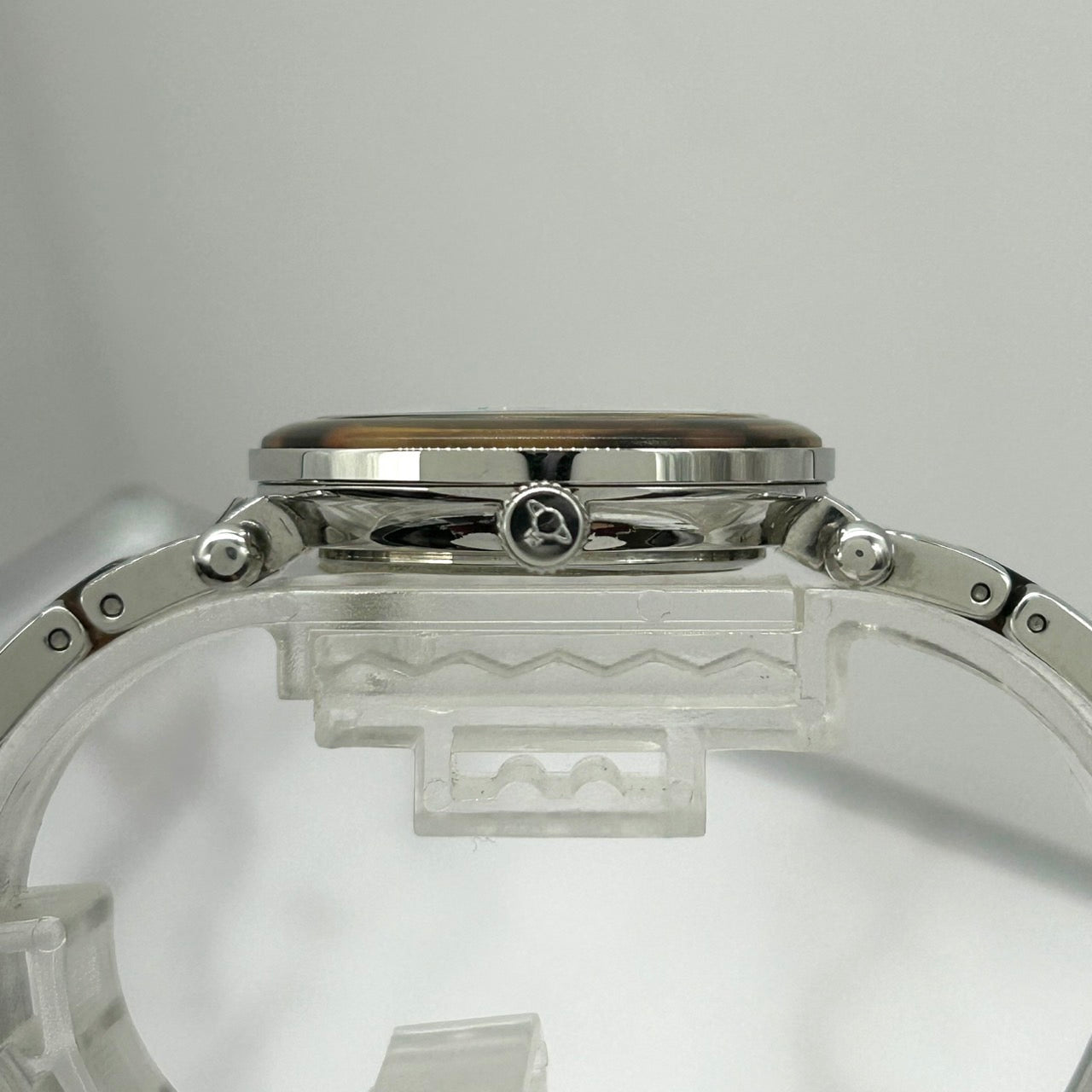 Authentic Vivienne Westwood VV006SLBRW1 Heart Dial Orb Charm Watch Ladies Quartz