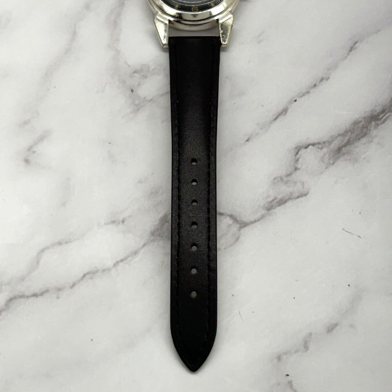 【稼働品】GENEVA DE LUXE JEWELED ジュネーブ 腕時計 メンズ 手巻き アナログ ヴィンテージ アンティーク クラシックウォッチ スイス製 ブラックダイヤル ANTIMAGNETIC 希少 レア クリーニング済み おしゃれ ファッション G5