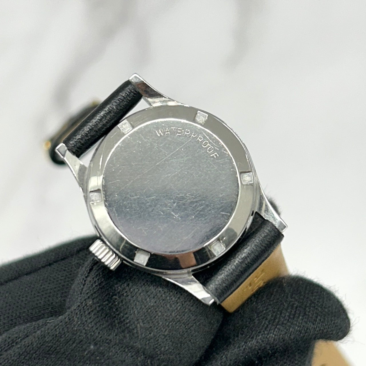 【稼働品/デッドストック】OMEGA オメガ Geneve ジュネーブ レディース 腕時計 自動巻き オートマチック デイト付 シルバー文字盤 ヴィンテージ アンティーク クラシック エレガント スイス製 クリーニング済み G5