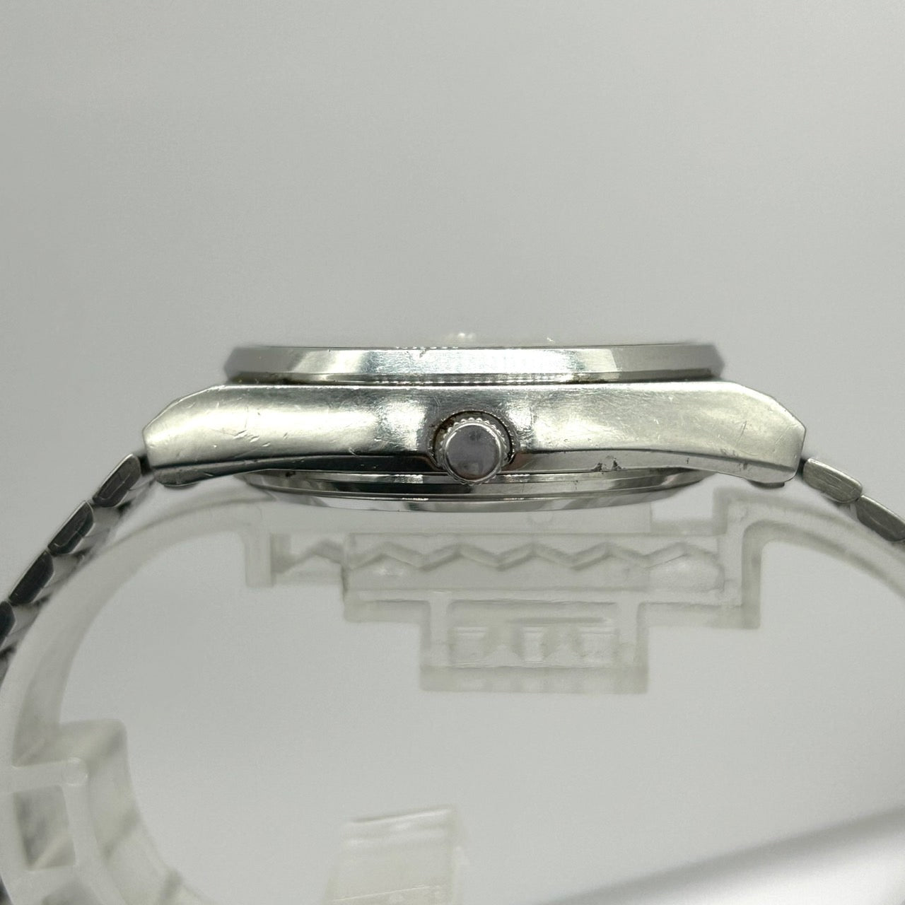 廃盤/激レア/稼働品 seiko セイコー タイプ2 7546-700C 腕時計 メンズ クオーツ ビンテージ 70年代 クラシック ドレスウォッチ アナログ デイデイト カレンダー ステンレス シルバー ヴィンテージ アンティーク SEIKO TYPE II VINTAGE WATCH i2