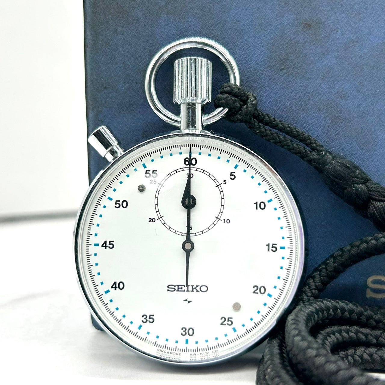 【未使用級／箱付】セイコー ストップウォッチ 88-5021 手巻き 機械式 アナログ 陸上競技 スポーツ計測 プロ仕様 懐中時計 ビンテージ クラシック レトロ 希少 レア ACRP 白文字盤 極美品 G7