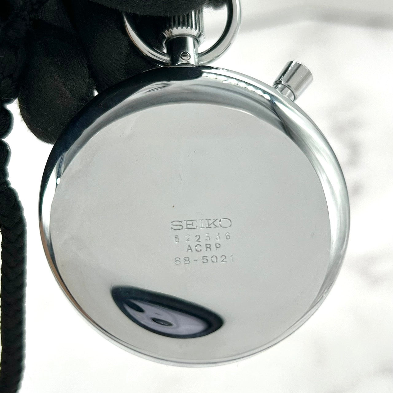 【未使用級／箱付】セイコー ストップウォッチ 88-5021 手巻き 機械式 アナログ 陸上競技 スポーツ計測 プロ仕様 懐中時計 ビンテージ クラシック レトロ 希少 レア ACRP 白文字盤 極美品 G7