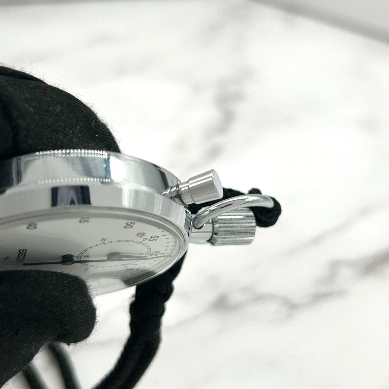 【未使用級／箱付】セイコー ストップウォッチ 88-5021 手巻き 機械式 アナログ 陸上競技 スポーツ計測 プロ仕様 懐中時計 ビンテージ クラシック レトロ 希少 レア ACRP 白文字盤 極美品 G7