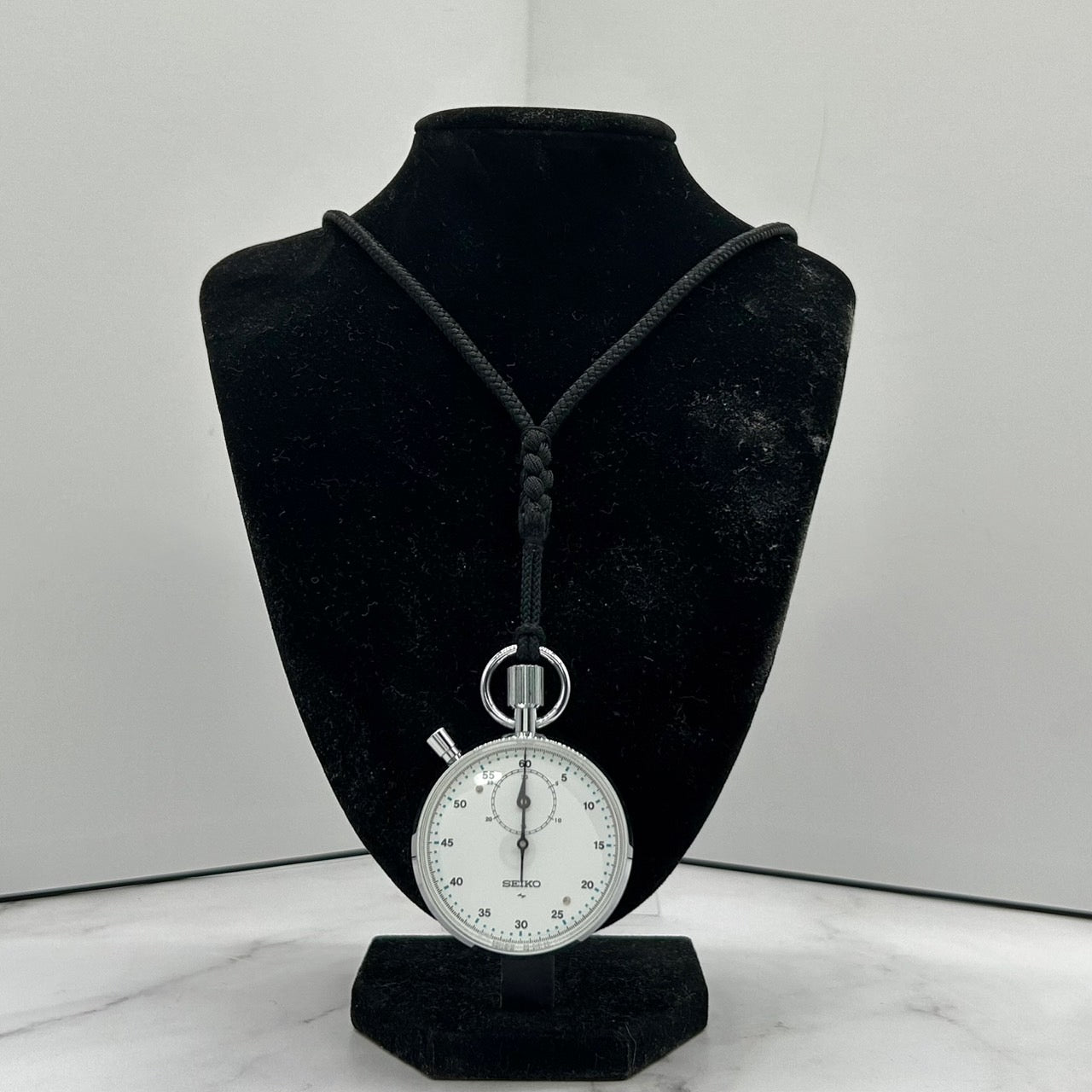 【未使用級／箱付】セイコー ストップウォッチ 88-5021 手巻き 機械式 アナログ 陸上競技 スポーツ計測 プロ仕様 懐中時計 ビンテージ クラシック レトロ 希少 レア ACRP 白文字盤 極美品 G7