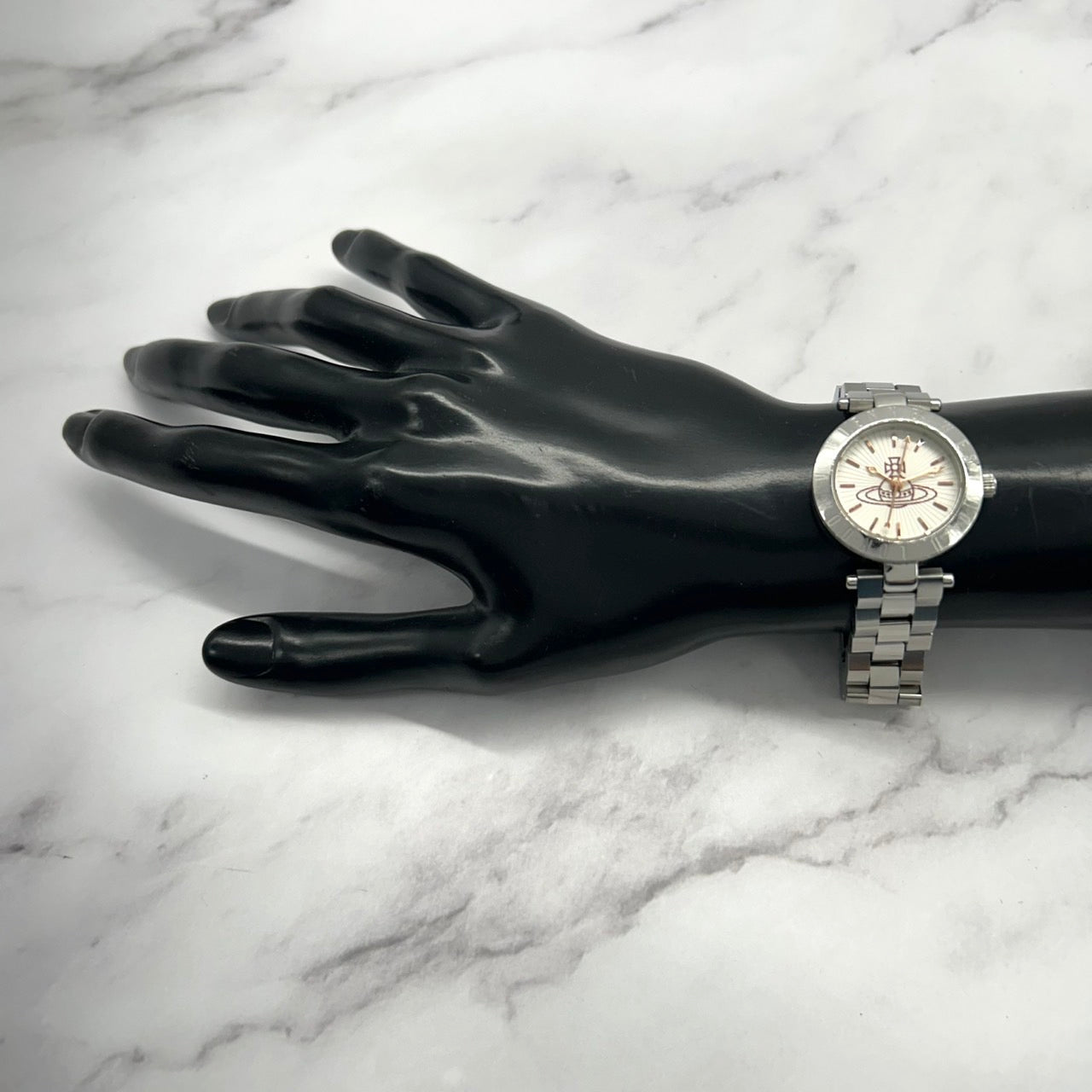 ヴィヴィアン・ウエストウッド Vivienne Westwood VV092SL ウエストボーン レディース腕時計 シルバーメタル 電池交換済 人気ブランド G7