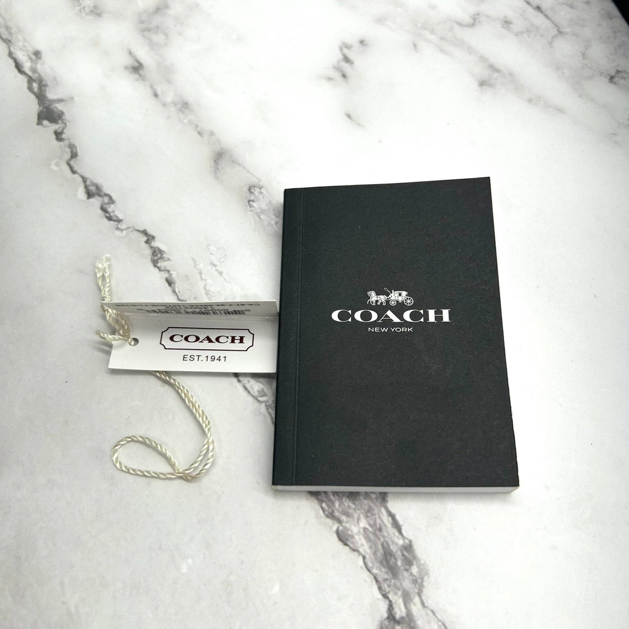 Authentic COACH Ladies Watch Rhinestone MOP Dial Gold White Leather w/Box