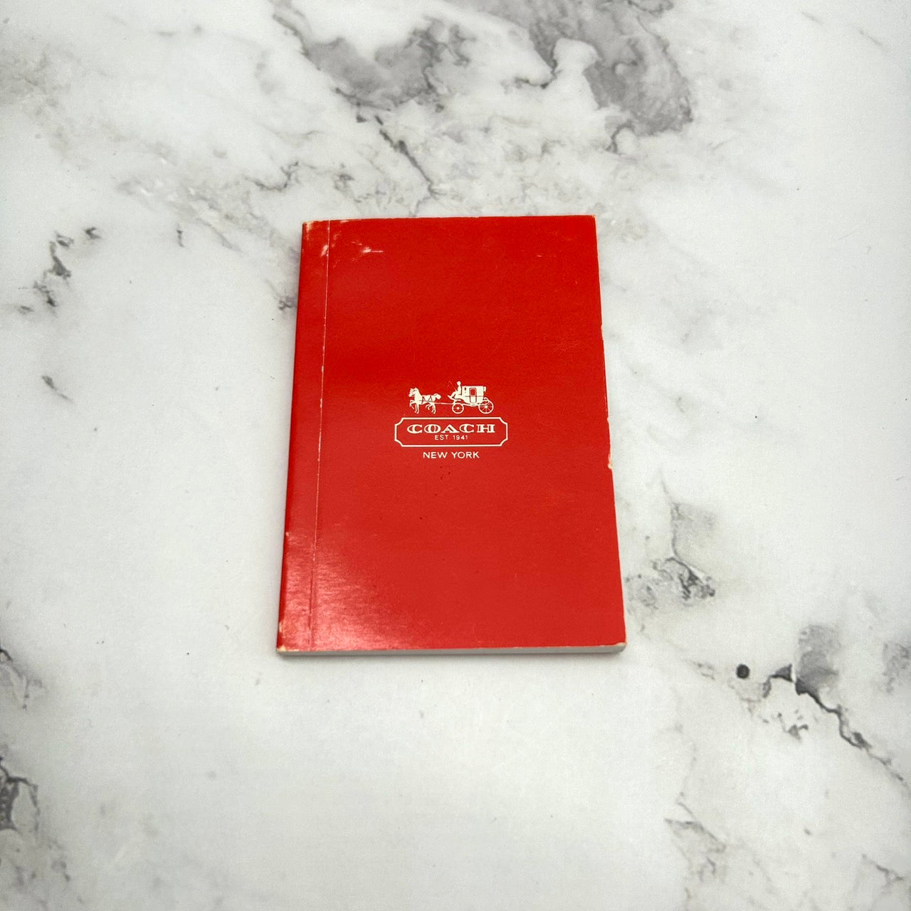 Authentic COACH Chronograph Gold Ladies Watch White Dial Brown Leather Strap