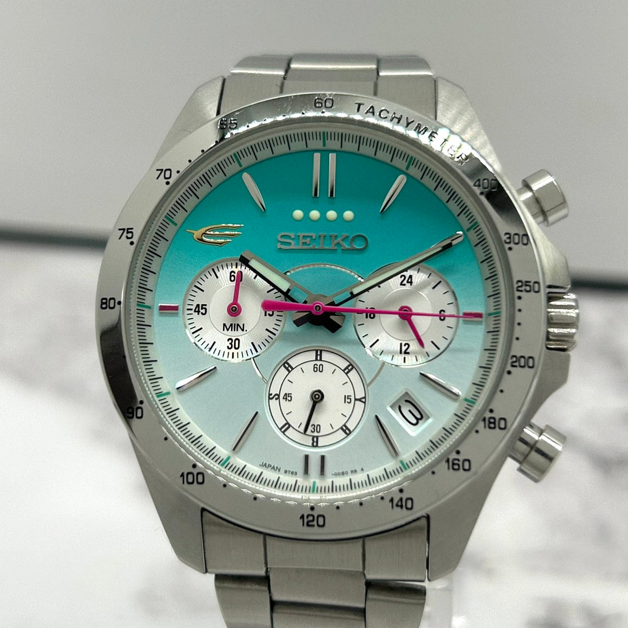 Authentic SEIKO 8T63-00R0 SUZUKI HAYABUSA 25th Anniv Limited Edition Watch