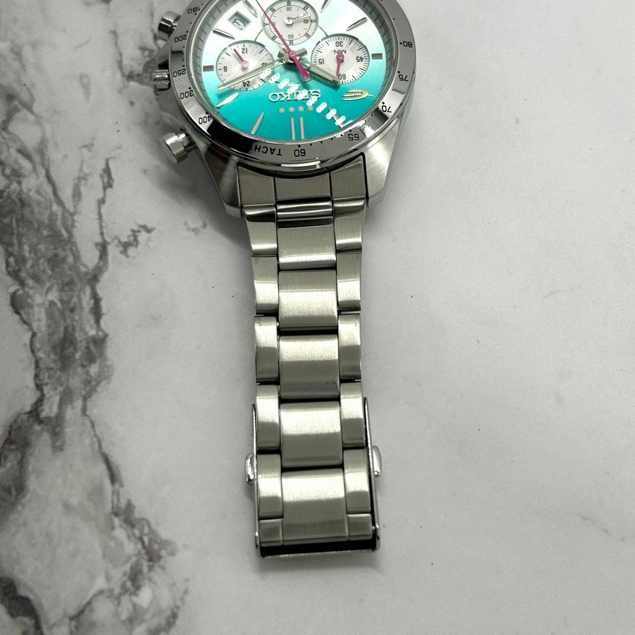 Authentic SEIKO 8T63-00R0 SUZUKI HAYABUSA 25th Anniv Limited Edition Watch