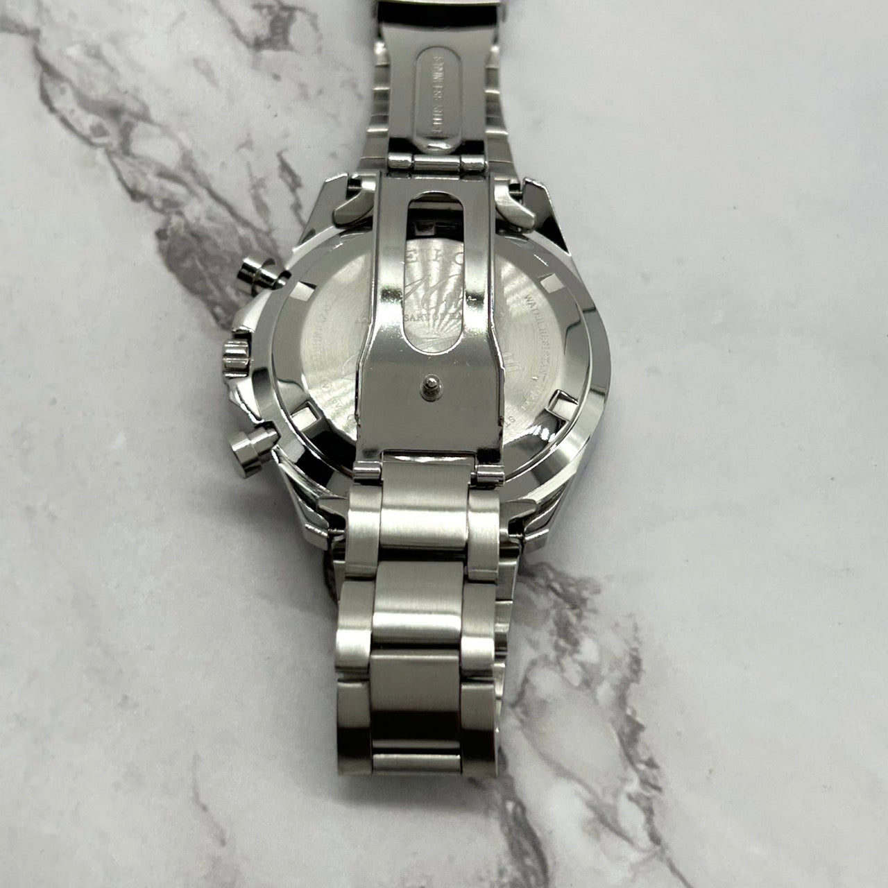 Authentic SEIKO 8T63-00R0 SUZUKI HAYABUSA 25th Anniv Limited Edition Watch