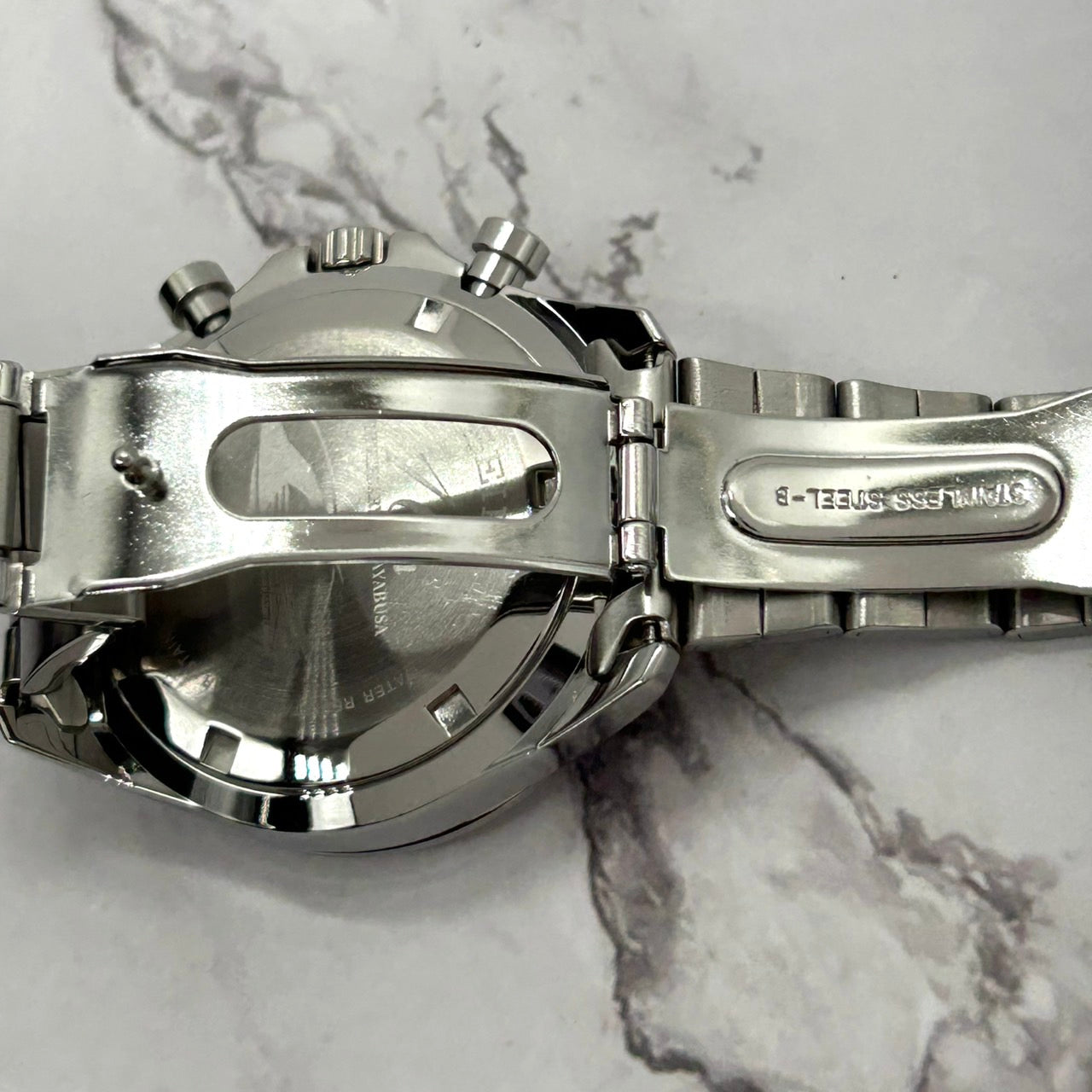 Authentic SEIKO 8T63-00R0 SUZUKI HAYABUSA 25th Anniv Limited Edition Watch