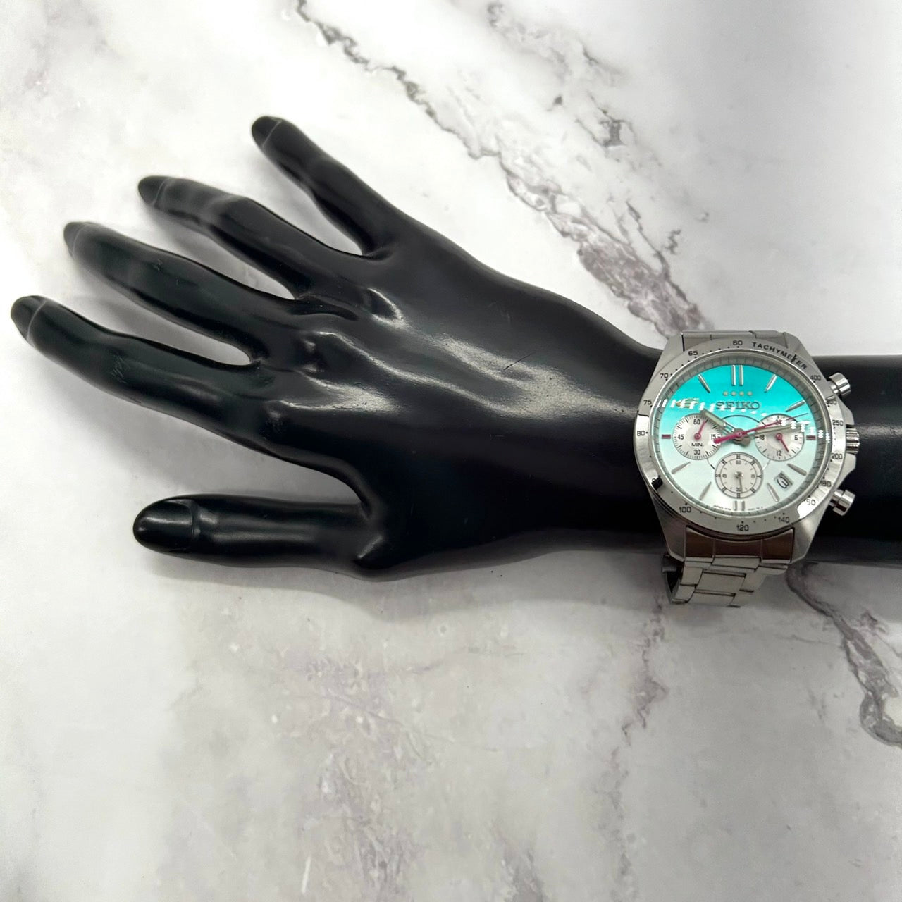 Authentic SEIKO 8T63-00R0 SUZUKI HAYABUSA 25th Anniv Limited Edition Watch