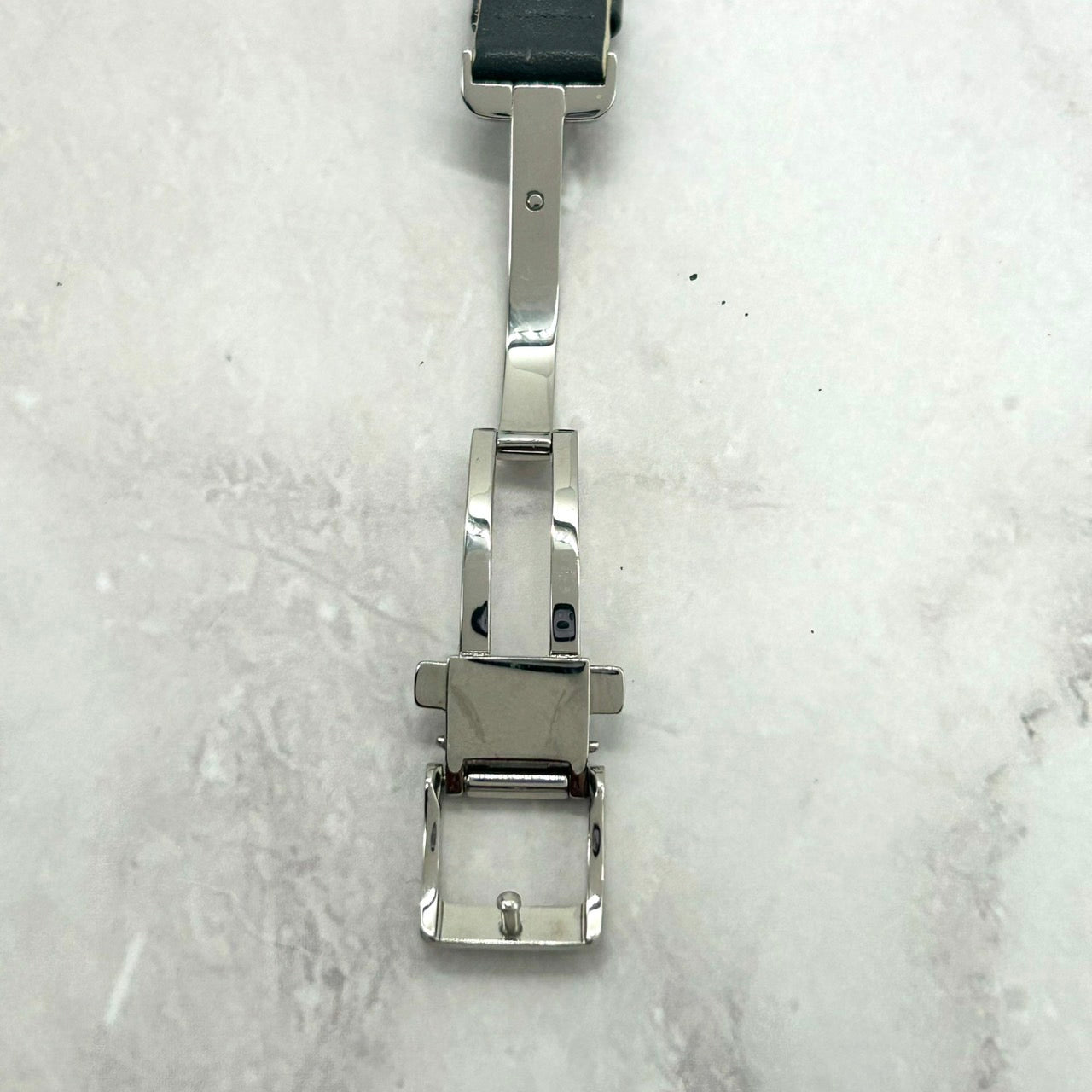 【未使用級／稼働品】オリエントスター クラシック 腕時計 レディース 自動巻き オープンハート セミスケルトン 裏スケ 55C2-UAD0 レザーベルト アナログ エレガント ドレスウォッチ コンビカラー シルバー ゴールド クリーニング済み G7