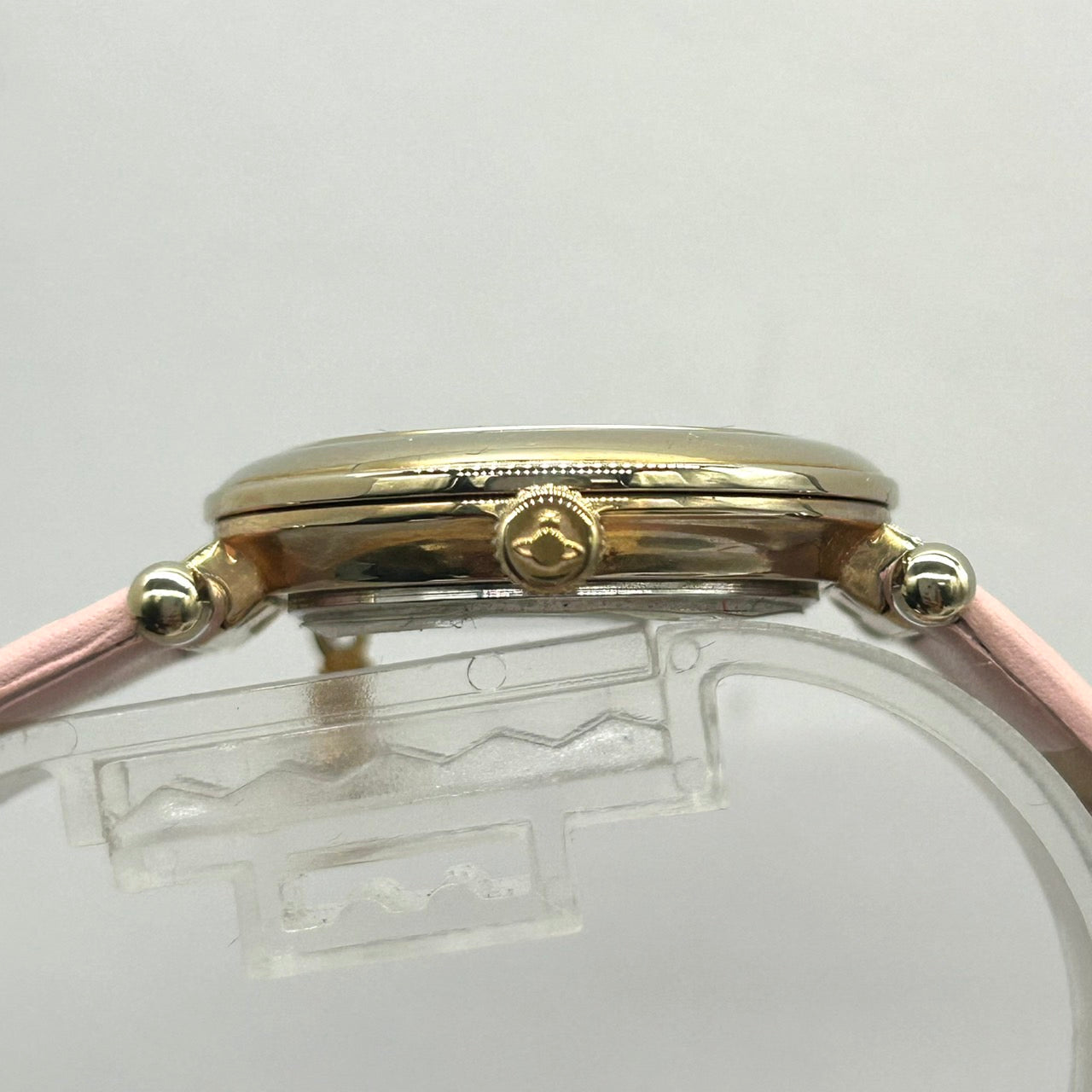 Authentic Vivienne Westwood VV006PKPK Gold Orb Dial Pink Leather Ladies Watch