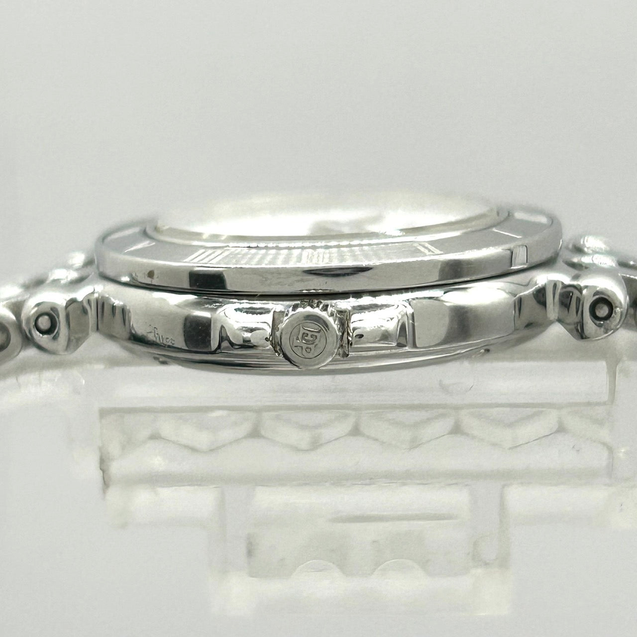 Authentic Pequignet 7709313 Ladies Watch Quartz Date White Dial Swiss Made