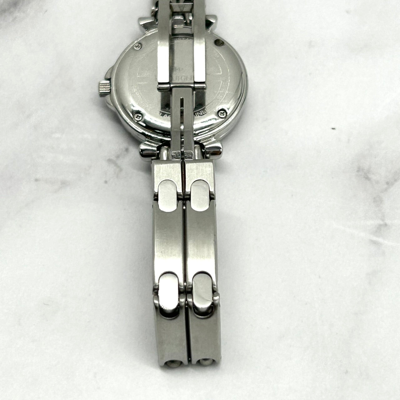 Authentic Pequignet 7709313 Ladies Watch Quartz Date White Dial Swiss Made