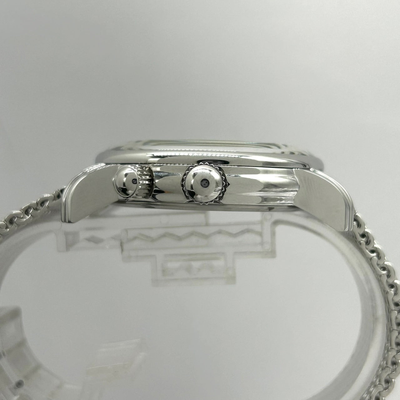 Authentic ZEPPELIN 100 Jahre 7640-1 Chronograph Big Date Alarm Men's Watch