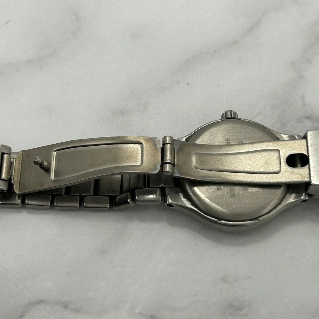 Authentic Citizen EXCEED Eco-Drive A980 Solar Titanium Blue Dial Ladies Watch