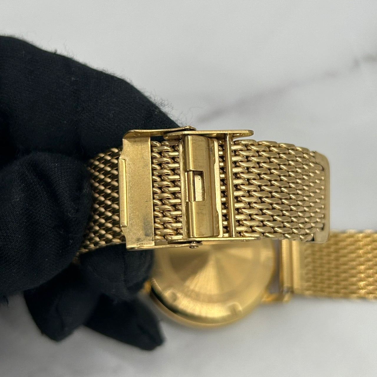 Authentic Kronaby Sweden A1000-1612 Smartwatch Connected Watch Gold Mesh Unisex