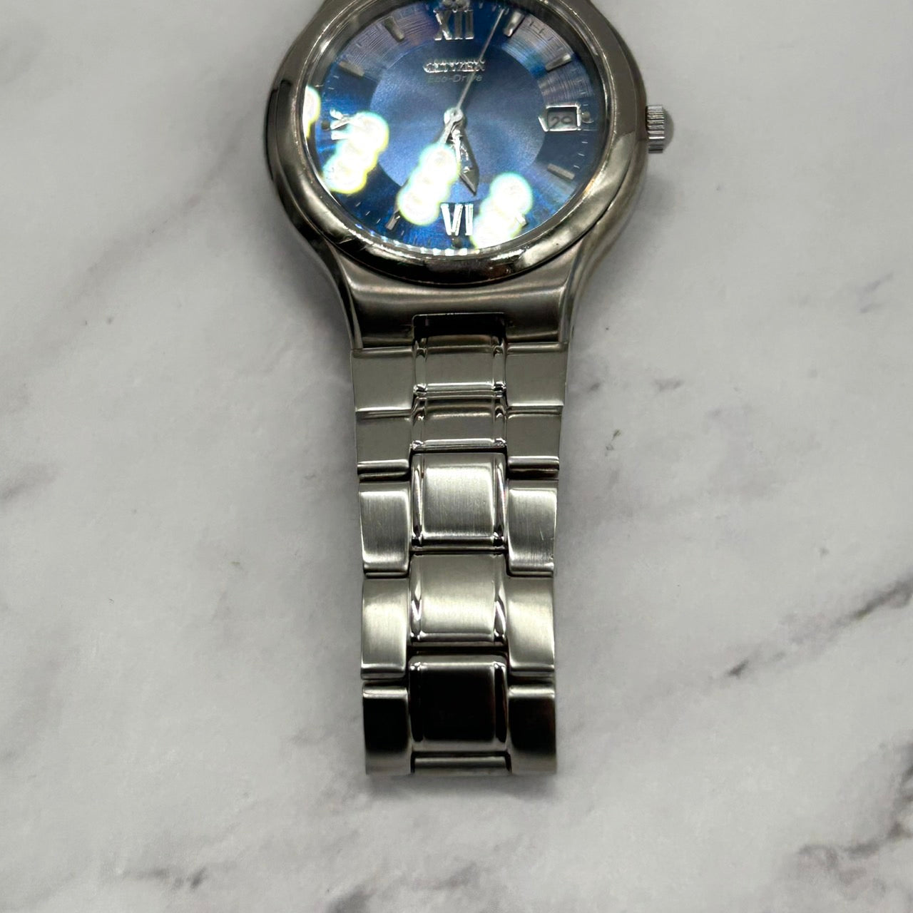 Authentic CITIZEN ATTESA E760 Eco-Drive Perpetual Calendar Titanium Watch Mens