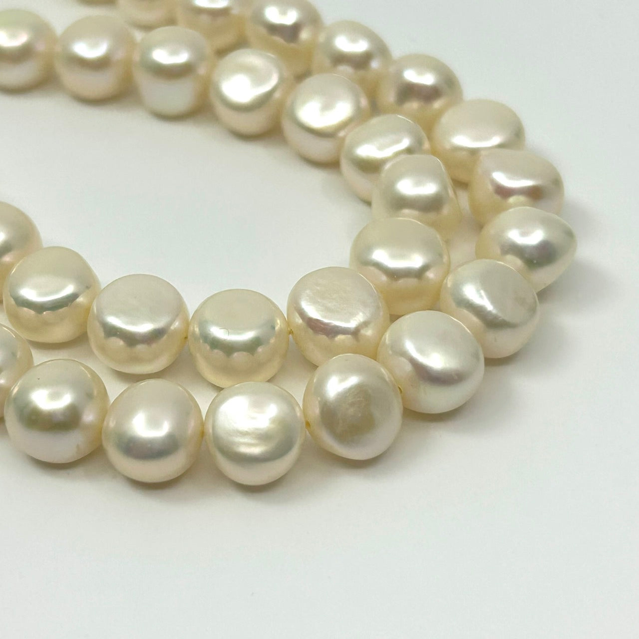 未使用級 美品 パール 本真珠 ネックレス 淡水パール バロックパール ペンダント 冠婚葬祭 カジュアル 大粒 I2