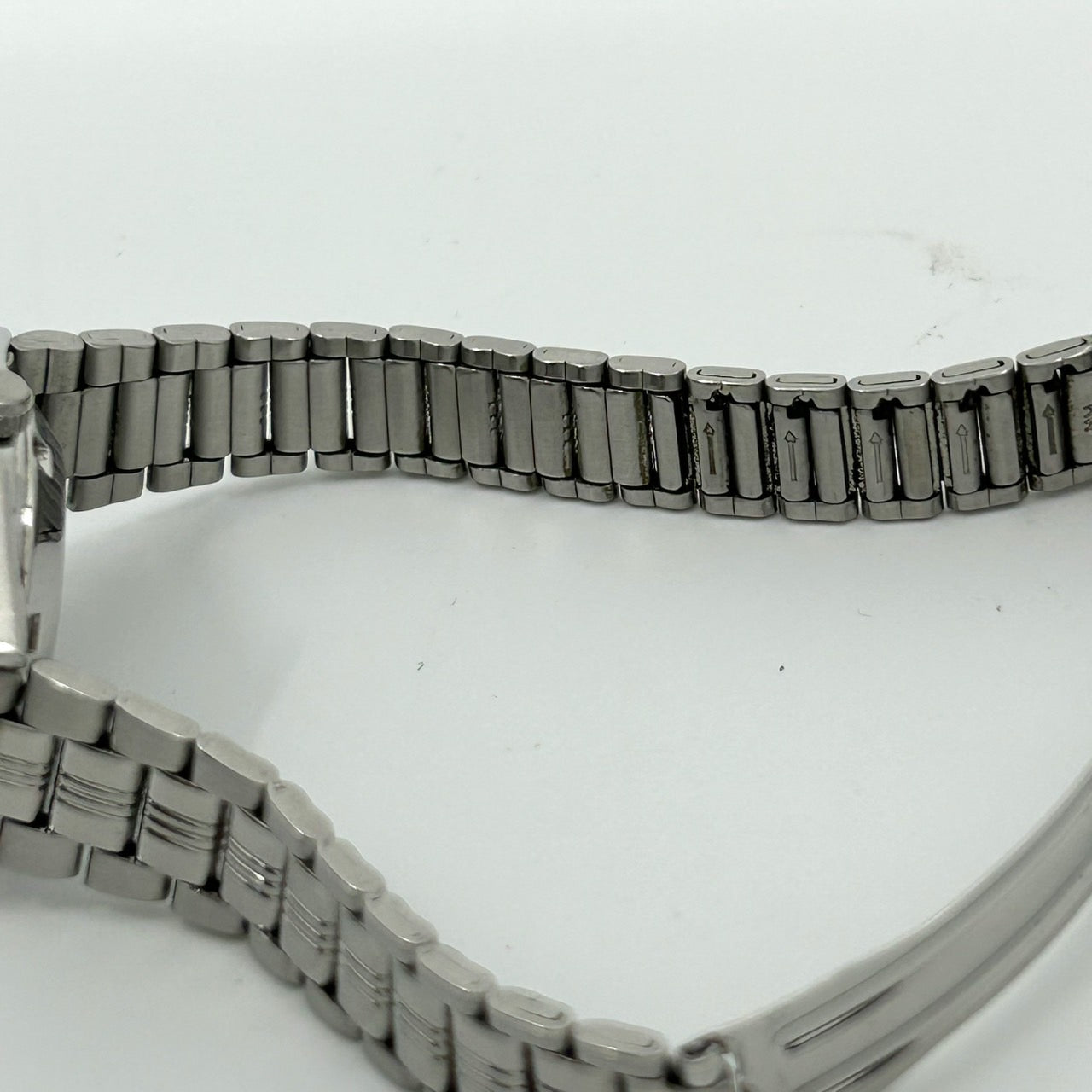 【稼働品】ORIENT オリエント 腕時計 レディース Crystal スリースター 自動巻き 21石 デイデイト アナログ グレー文字盤 シルバー ビンテージ クラシック レトロ エレガント アンティークウォッチ クリーニング済み G1