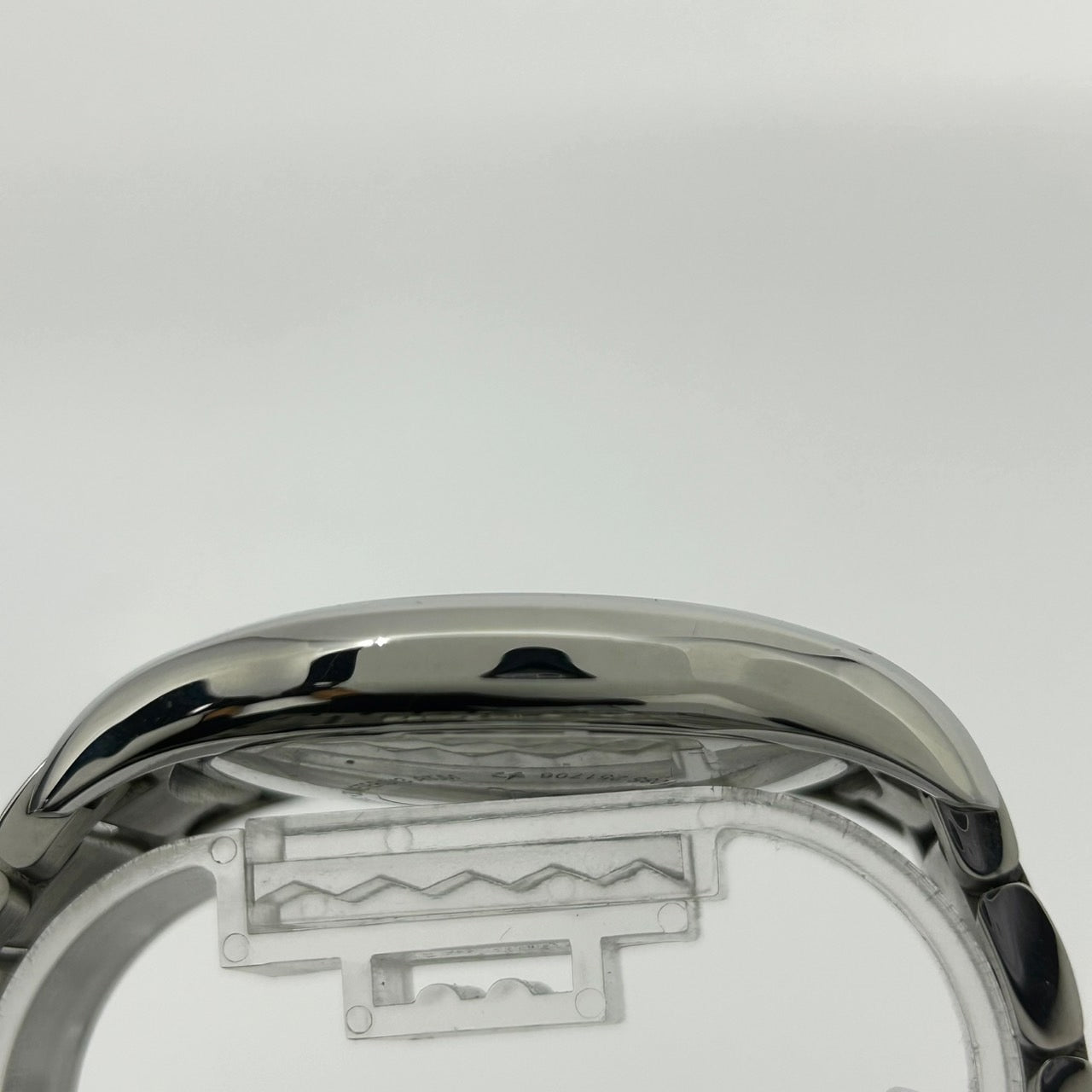 【電池交換済／稼働品】エンポリオ アルマーニ 腕時計 メンズ AR-11085 ブルー文字盤 アナログ クオーツ ローマンインデックス スモールセコンド ステンレス エレガント クラシック ビジネスウォッチ クリーニング済 G