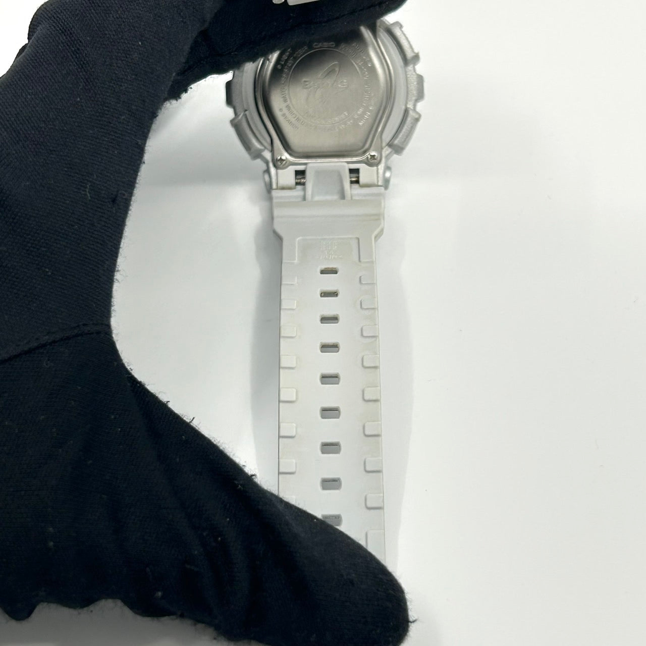 【電池交換済／クリーニング済】CASIO カシオ Baby-G ベビージー BA-110 メンズ 腕時計 アナデジ クオーツ シルバー文字盤 グレー ワールドタイム 10気圧防水 耐衝撃構造 多機能 ストリート カジュアル アクティブ スタイリッシュ G1