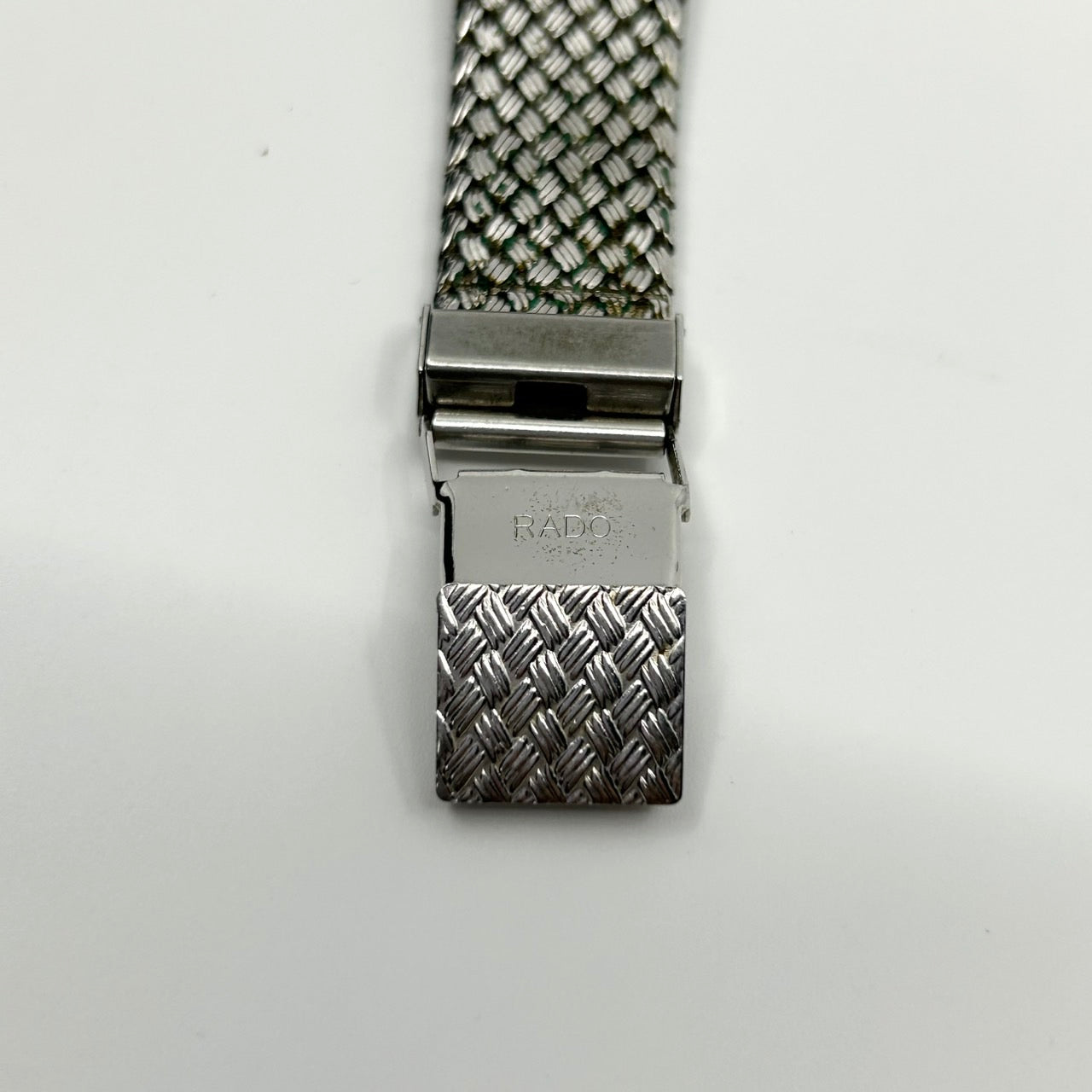 Authentic RADO Elegance Quartz Watch 128.9010.2 Silver Dress Vintage Swiss