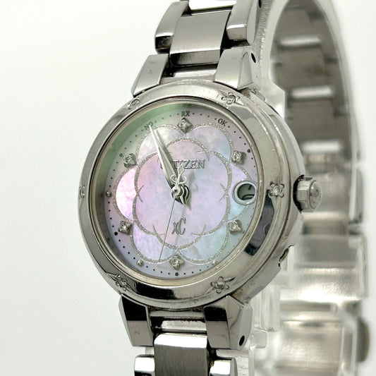 Authentic CITIZEN xC Limited Eco-Drive Radio Solar Diamond Watch H058