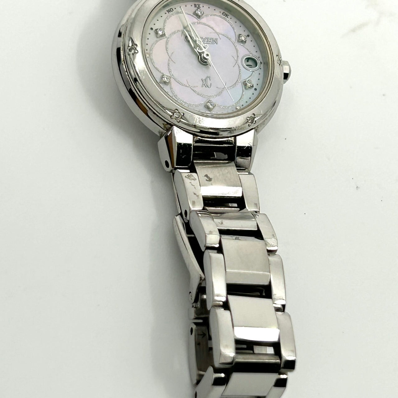 Authentic CITIZEN xC Limited Eco-Drive Radio Solar Diamond Watch H058