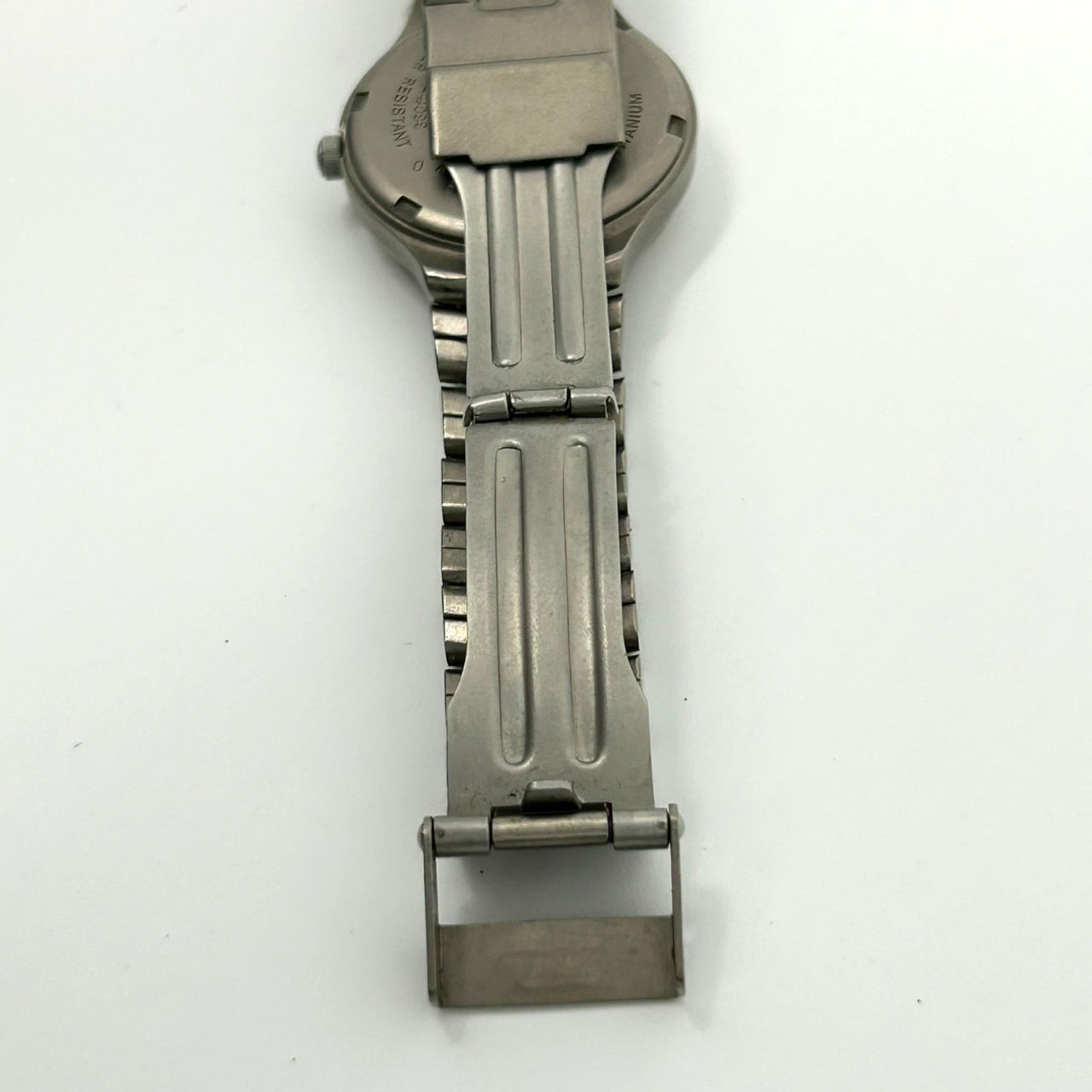 Authentic ELGIN USA Titanium Solar Drive Diamond Day-Date FK-1202-C Watch Gray