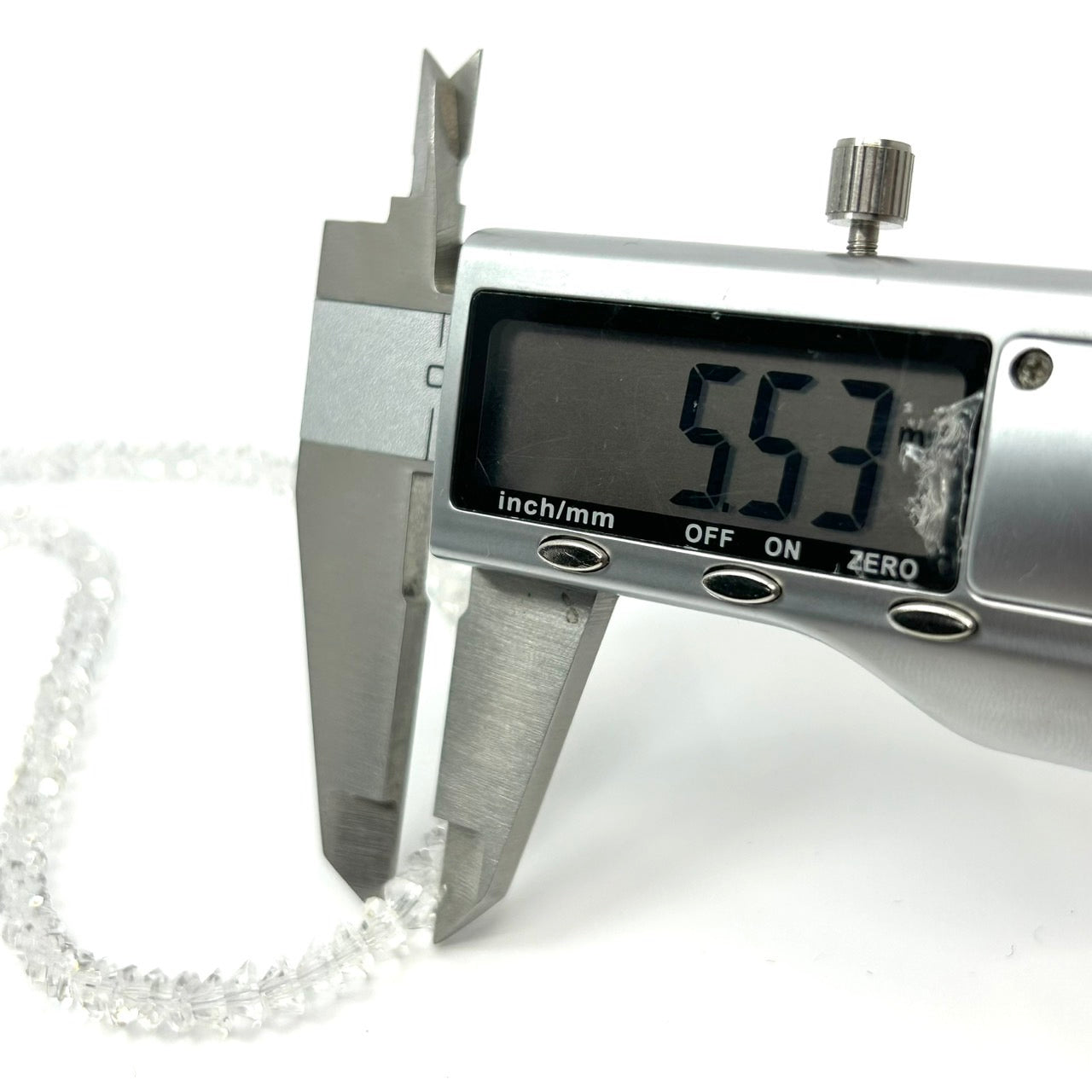 本物 水晶ネックレス クリスタル レディース K18留め具 ゴールド留め具 冠婚葬祭 フォーマル カジュアル 首飾り I4