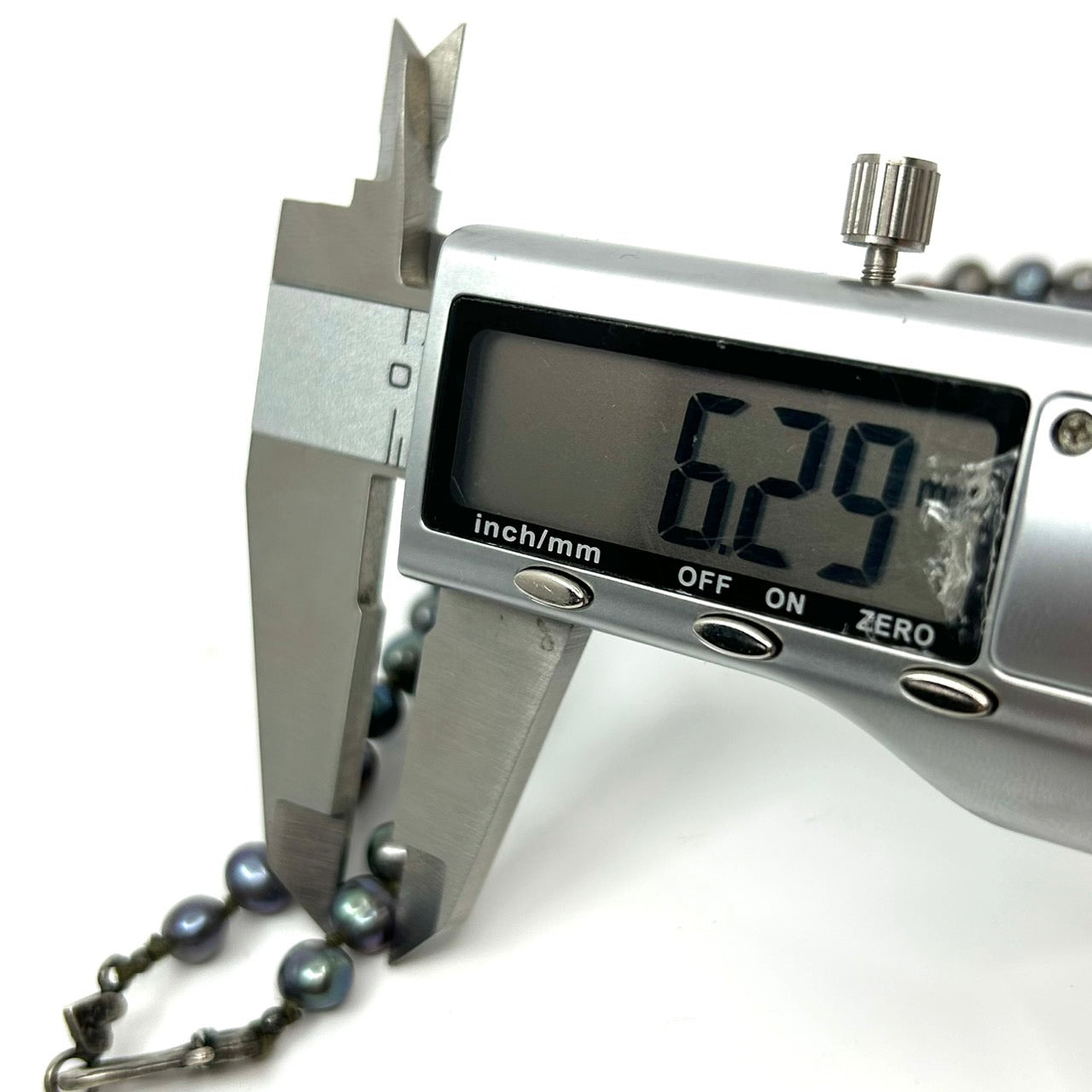 本真珠 バロックパール 染めパール 黒 ブラック ネックレス 首飾り レディース