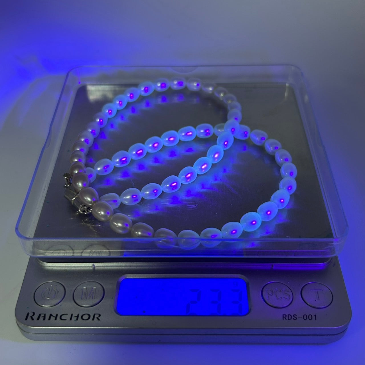 美品 本真珠 パール ネックレス 淡水パール 真珠 日本 養殖パール 白 ホワイト ペンダント 冠婚葬祭 首飾り 5.9mm-6.7mm 全長約43cm