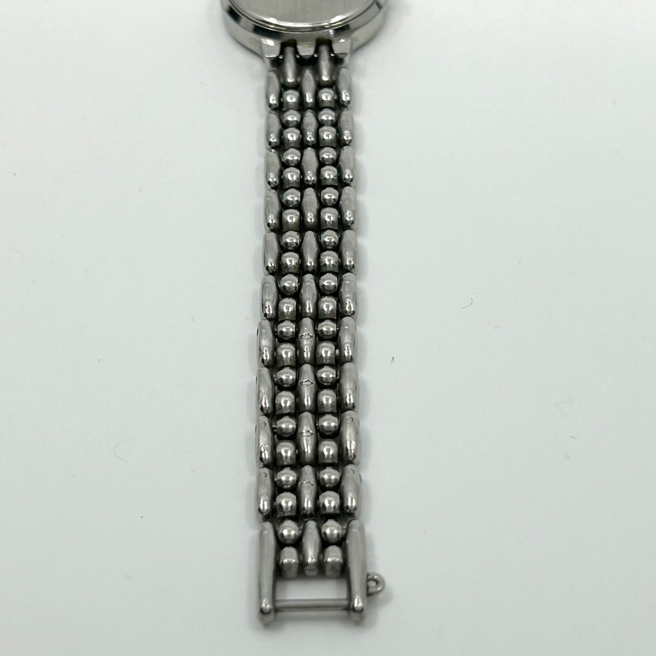 【電池交換済】セイコー クレオ 腕時計 ユニセックス 2P21-0270 アナログ クオーツ ホワイト文字盤 ローマ数字 シルバー ゴールド コンビカラー ドレスウォッチ エレガント クラシック デザインウォッチ クリーニング済み G1