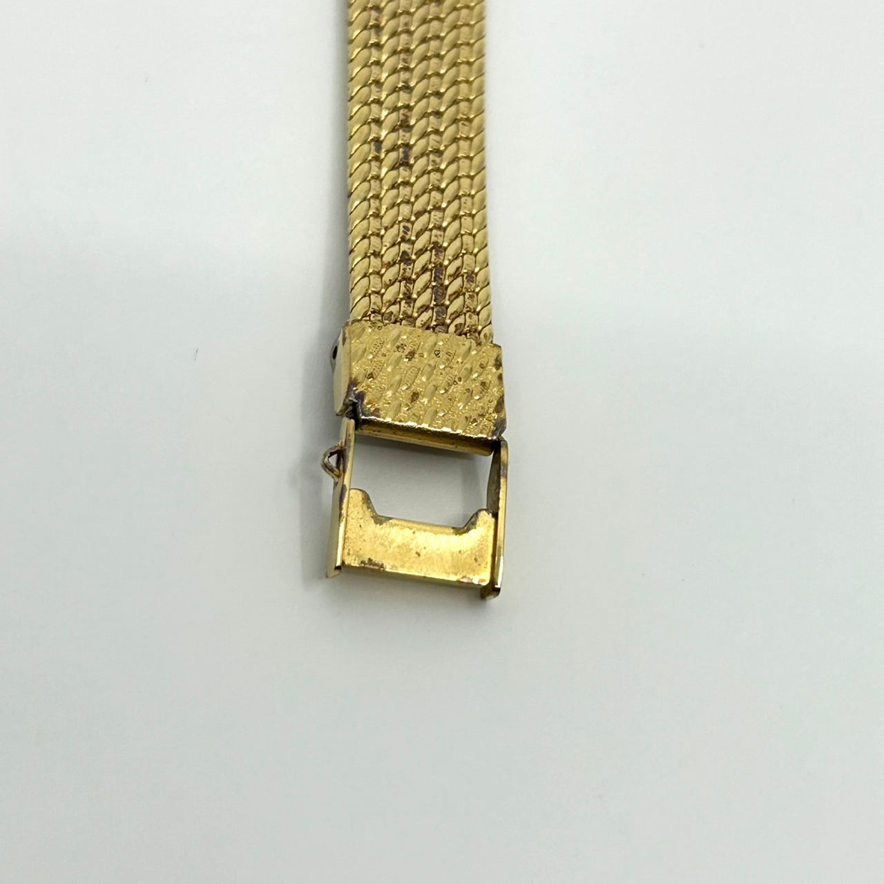 【電池交換済】セイコー エクセリーヌ 腕時計 レディース 1Pダイヤ 1221-5080 クオーツ ゴールド 八角形 オクタゴン ビンテージ クラシック エレガント ドレスウォッチ アンティーク調 クリーニング済み G1