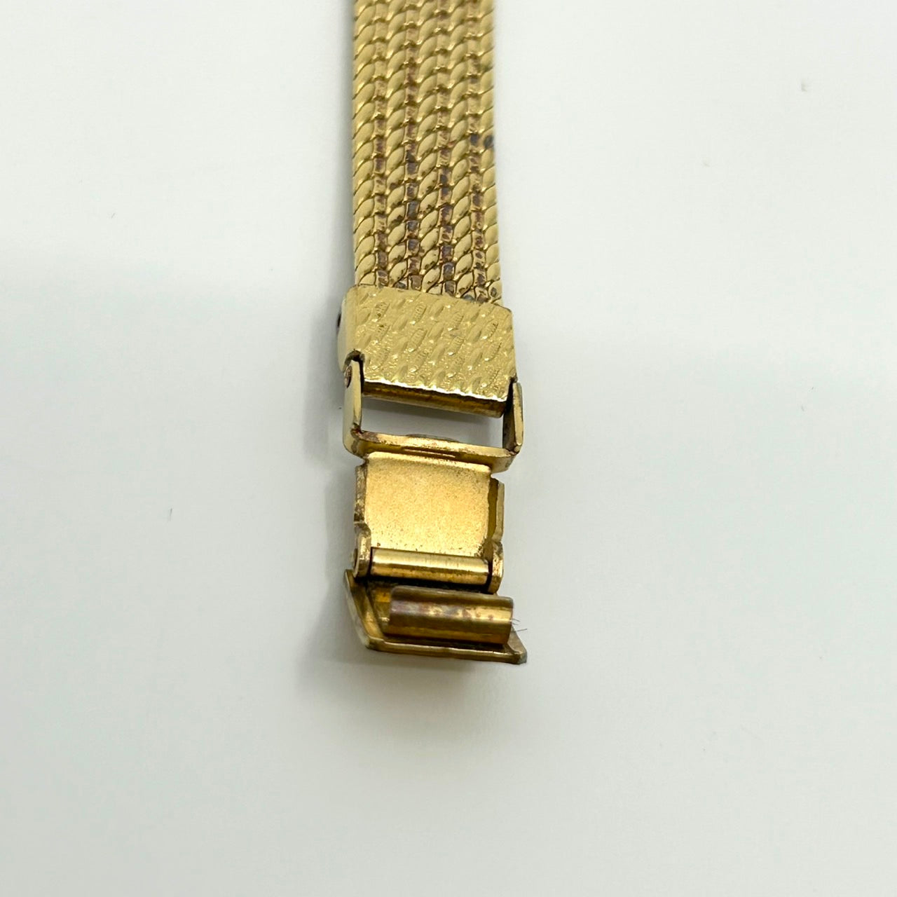 【電池交換済】セイコー エクセリーヌ 腕時計 レディース 1Pダイヤ 1221-5080 クオーツ ゴールド 八角形 オクタゴン ビンテージ クラシック エレガント ドレスウォッチ アンティーク調 クリーニング済み G1