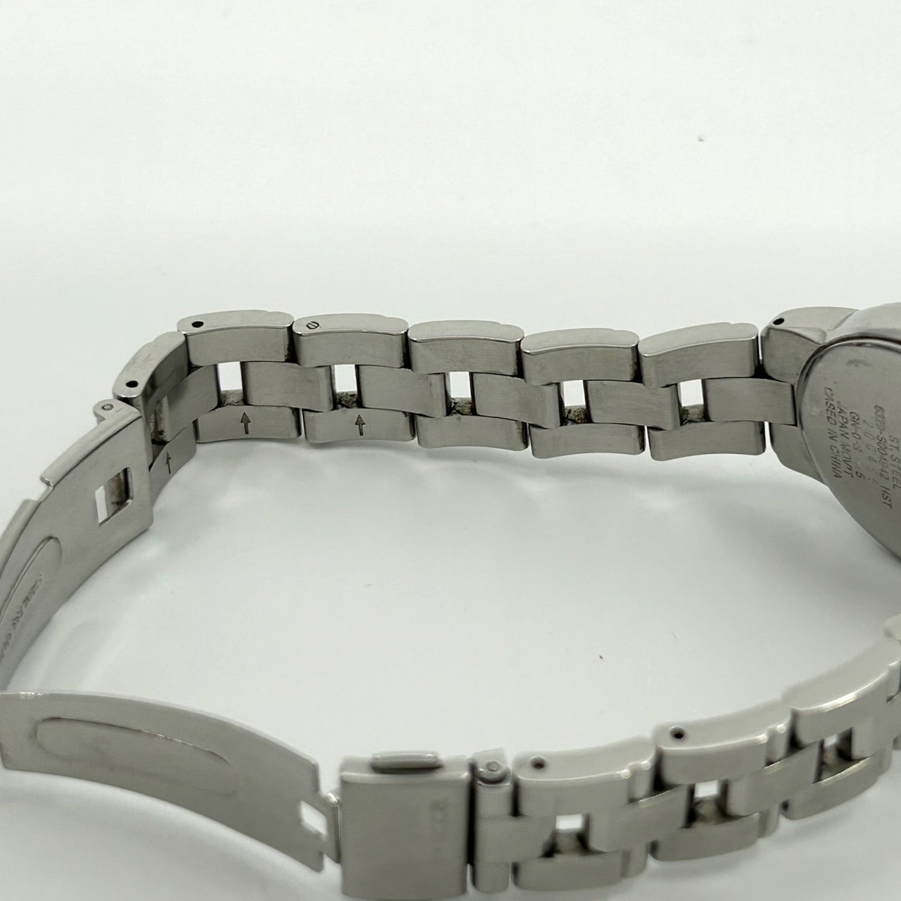 【稼働品／美品】CITIZEN Wicca シチズン ウィッカ ソーラー ユニセックス 腕時計 6329-S004942 ラウンド パープル文字盤 シルバー デイデイト 24時間計 マルチファンクション エレガント クラシック クリーニング済み G1