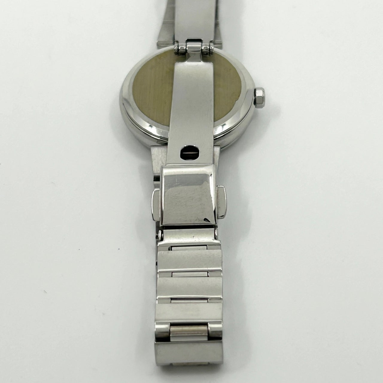 【稼働品/美品】CITIZEN xC シチズン クロスシー レディース腕時計 エコドライブ J730-T018301 ピンクシェル文字盤 ダイヤモンド ラウンド アナログ ソーラー エレガント フェミニン ビジネス クリーニング済み G6