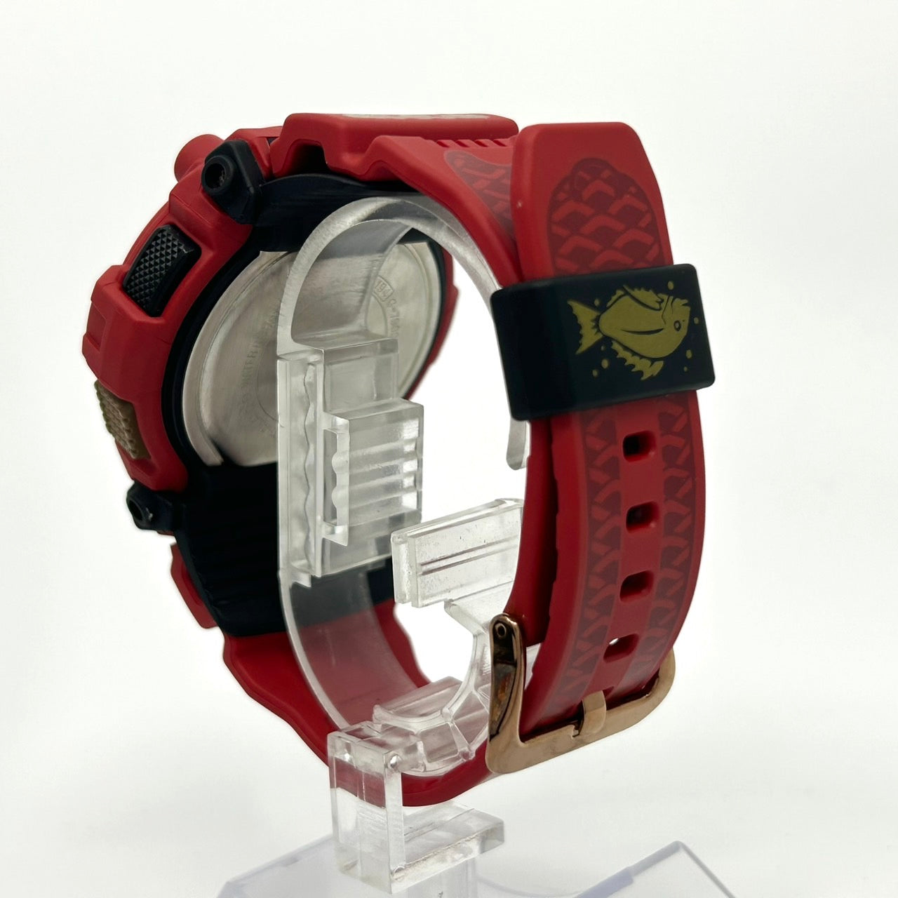 【未使用級／稼働品／箱付き】CASIO G-SHOCK Gショック G-7900SLG 七福神 寿老人モデル メンズ腕時計 デジタル レッド 耐衝撃構造 20気圧防水 タイドグラフ ムーンデータ 限定モデル スペシャルカラー クリーニング済み G