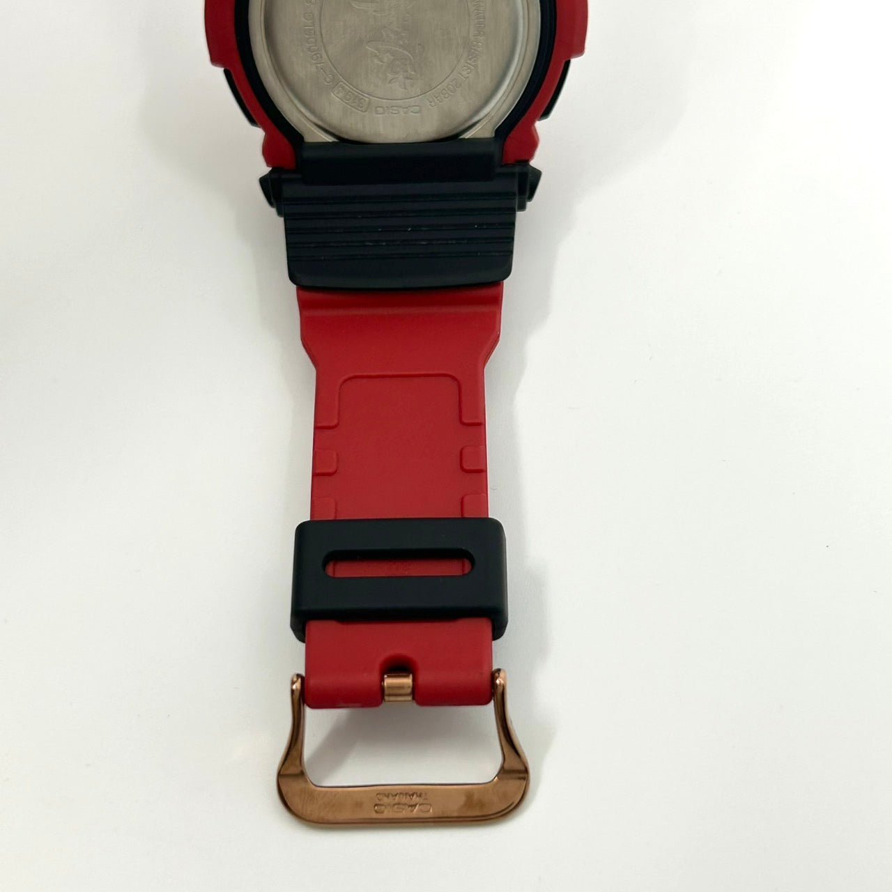 【未使用級／稼働品／箱付き】CASIO G-SHOCK Gショック G-7900SLG 七福神 寿老人モデル メンズ腕時計 デジタル レッド 耐衝撃構造 20気圧防水 タイドグラフ ムーンデータ 限定モデル スペシャルカラー クリーニング済み G