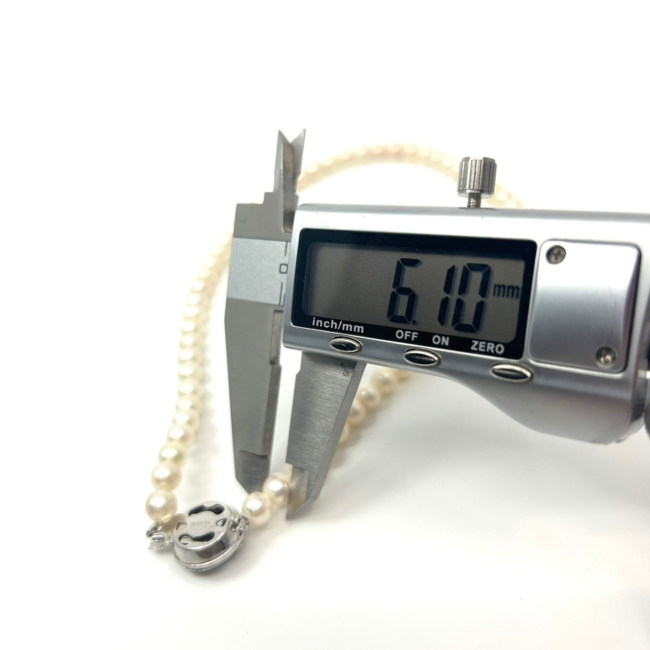 ホワイトパール ネックレス 二連 淡水真珠 本真珠 シルバークラスプ クラシカル エレガント 冠婚葬祭 フォーマルアクセサリー I10